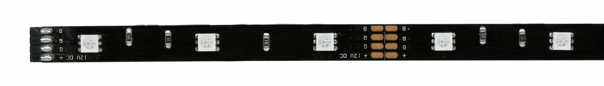 Paulmann YourLed Eco Led pásek 7,2W RGB 1m černý podklad 704.60 P 70460