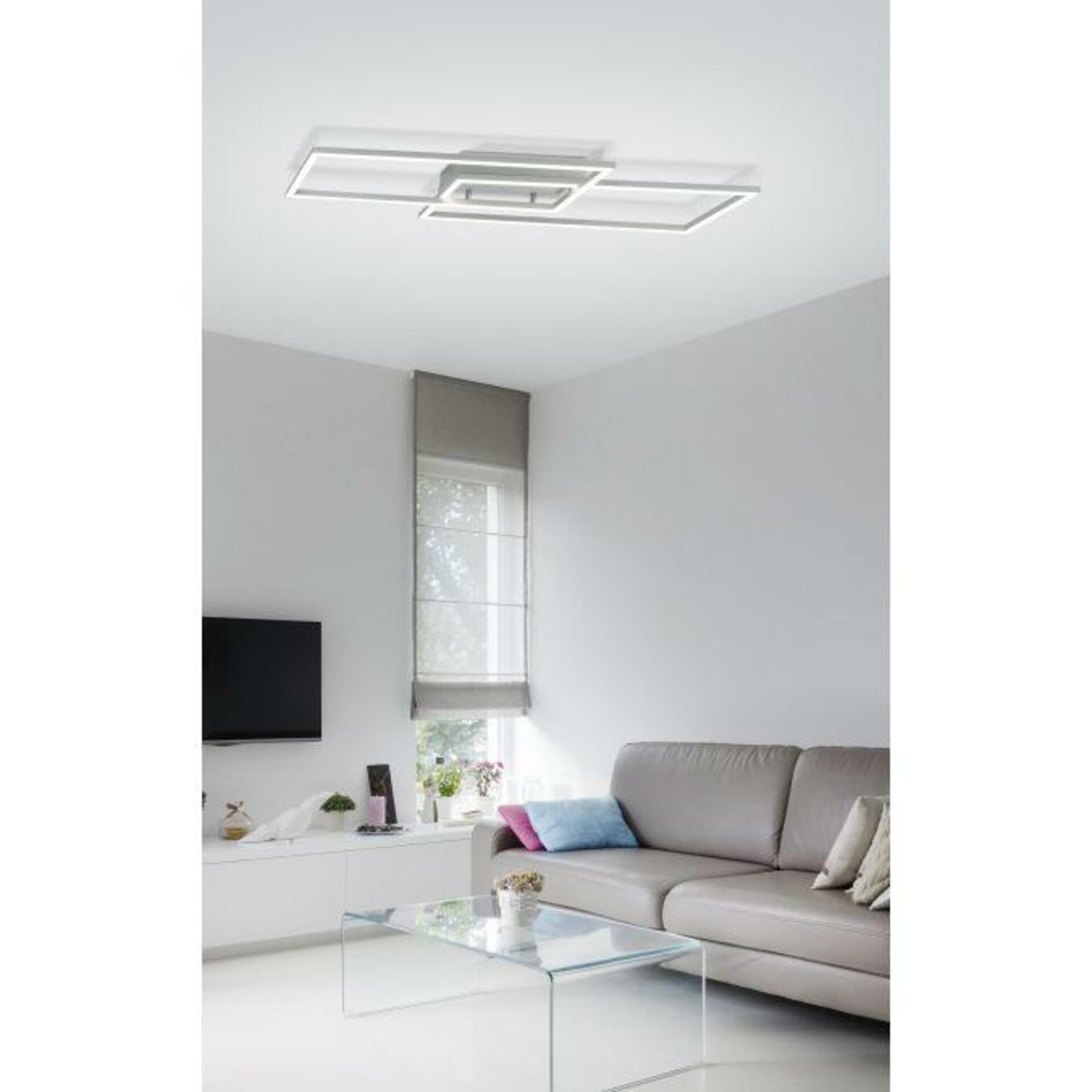 PAUL NEUHAUS LED stropní svítidlo, ocel, moderní design SimplyDim 3000K PN 8193-55