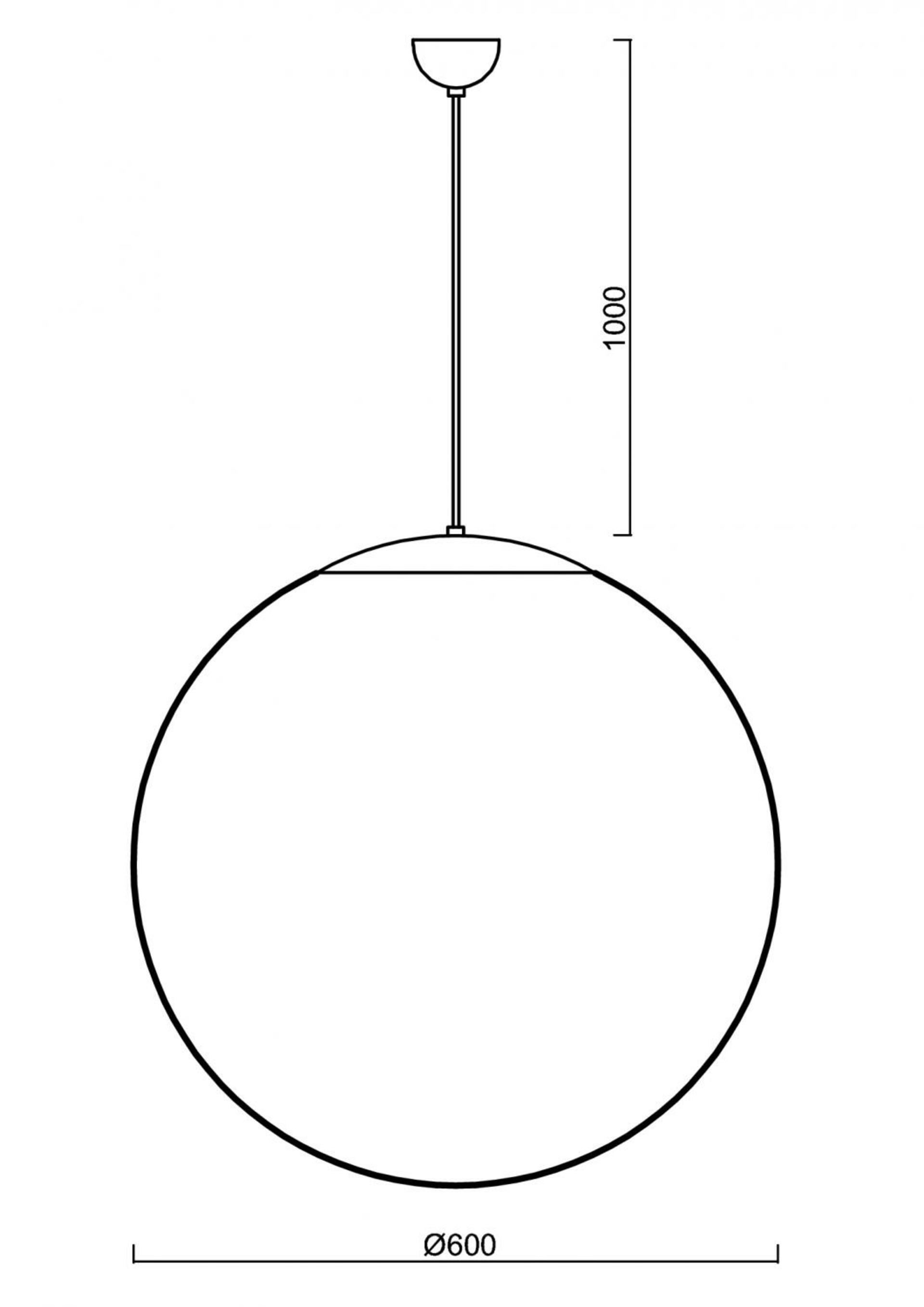 OSMONT 60867 ADRIA S5 závěsné skleněné svítidlo bílá IP40 4000 K 48W LED DALI