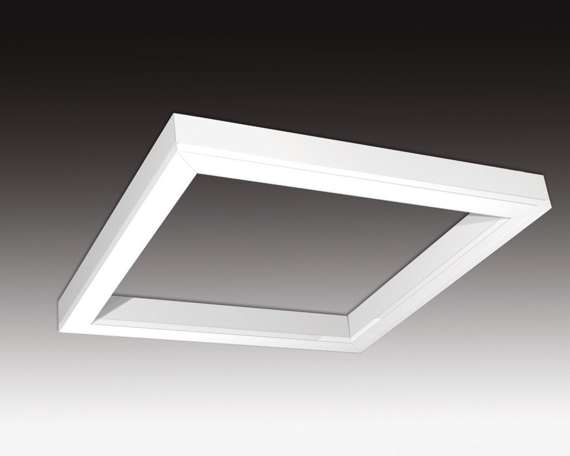 SEC Stropní nebo závěsné LED svítidlo WEGA-FRAME2-CB-DIM-DALI, 32 W, bílá, 607 x 607 x 65 mm, 4000 K, 4480 lm 321-B-104-01-01-SP