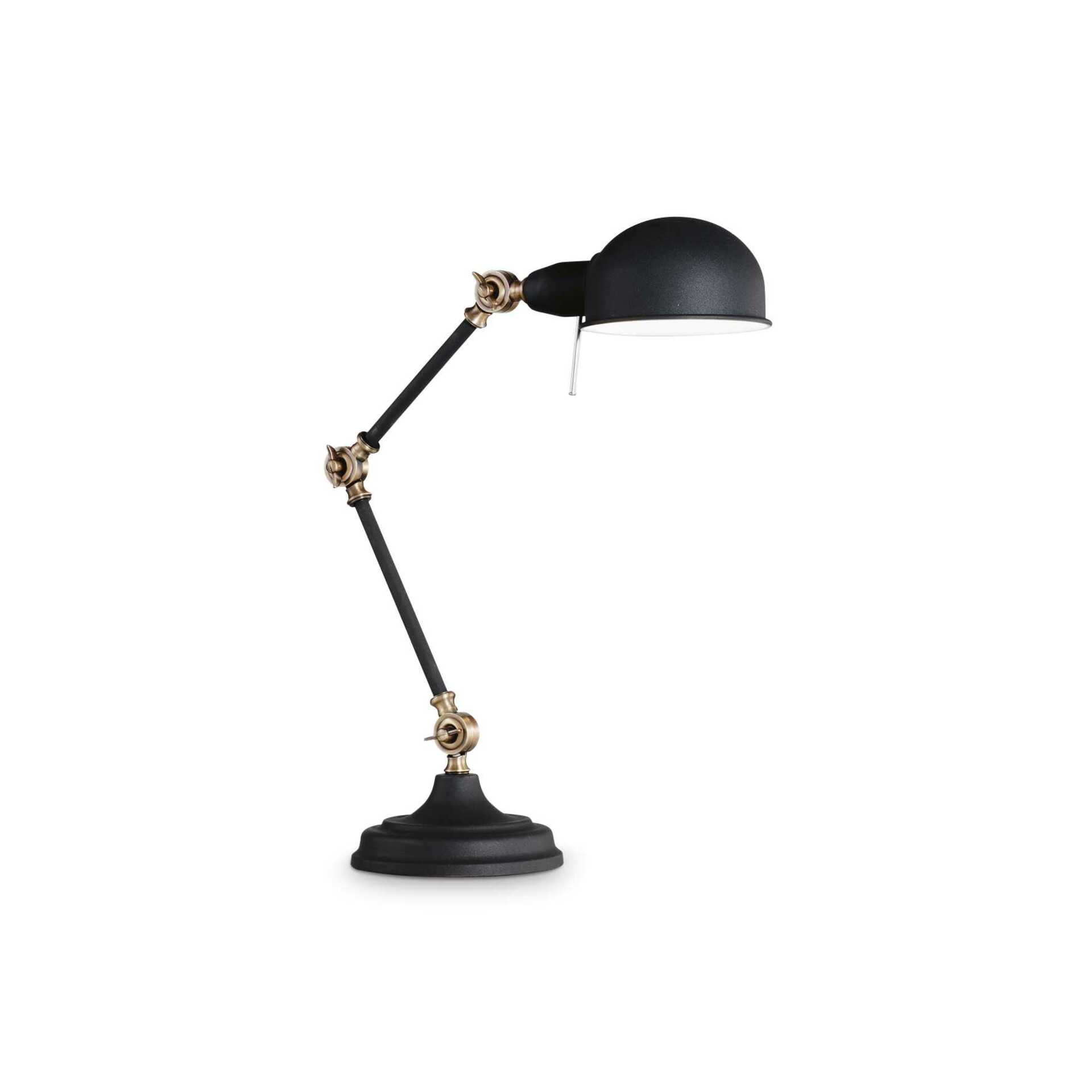 Stolní lampa Ideal Lux Truman TL1 145211 černá