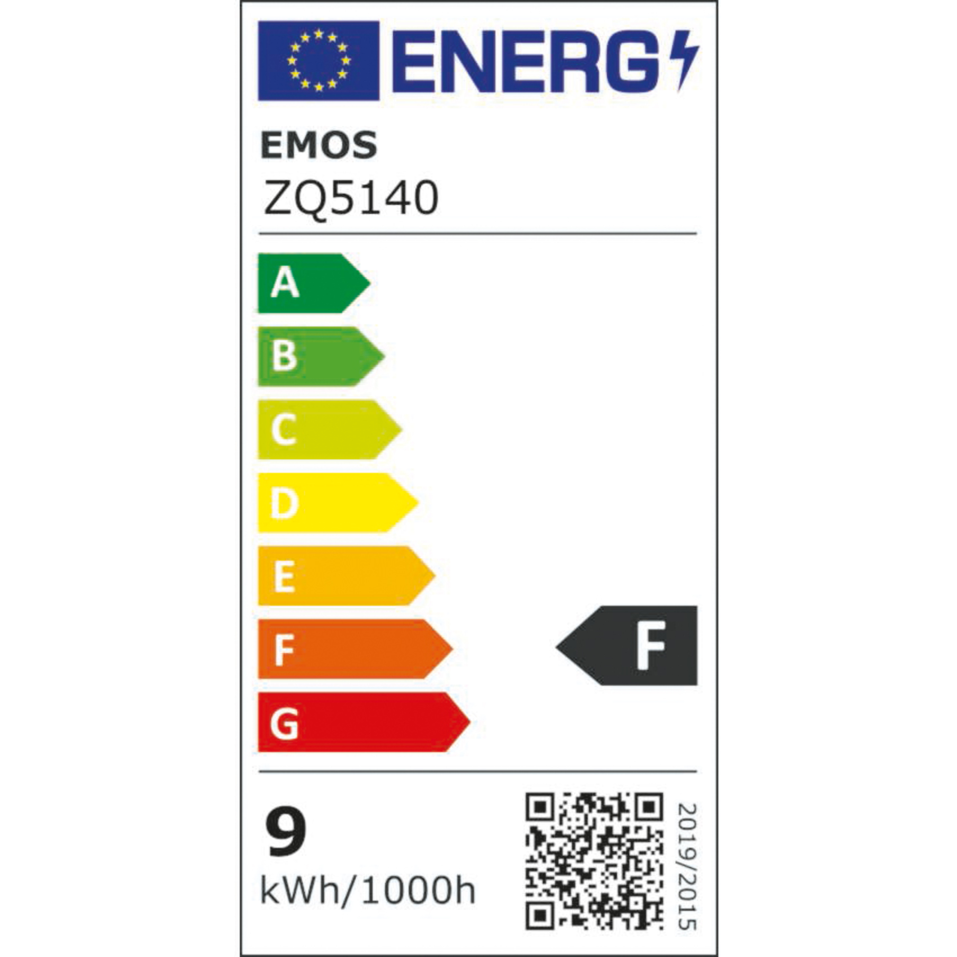 EMOS Lighting EMOS LED žárovka Classic A60 9W E27 teplá bílá 1525733201