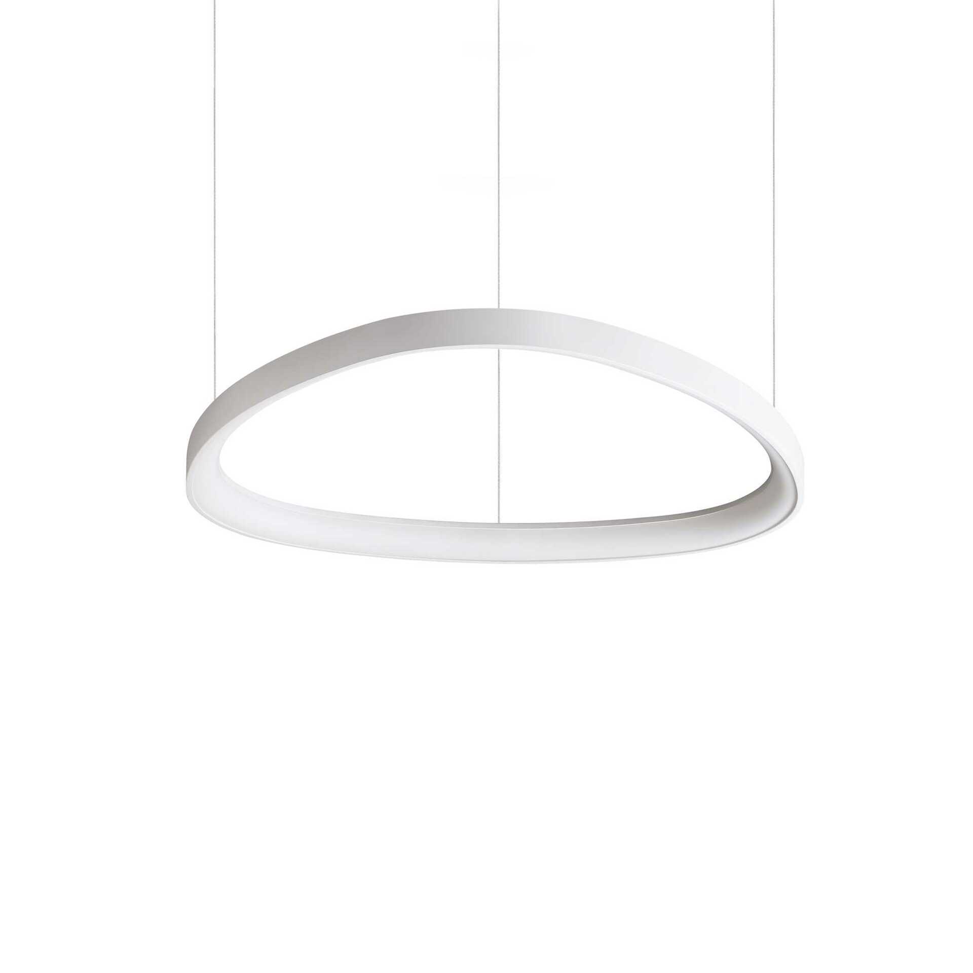 LED Závěsné svítidlo Ideal Lux GEMINI SP D61 NERO 247267 48W 4950lm 3000K IP20 61cm černé