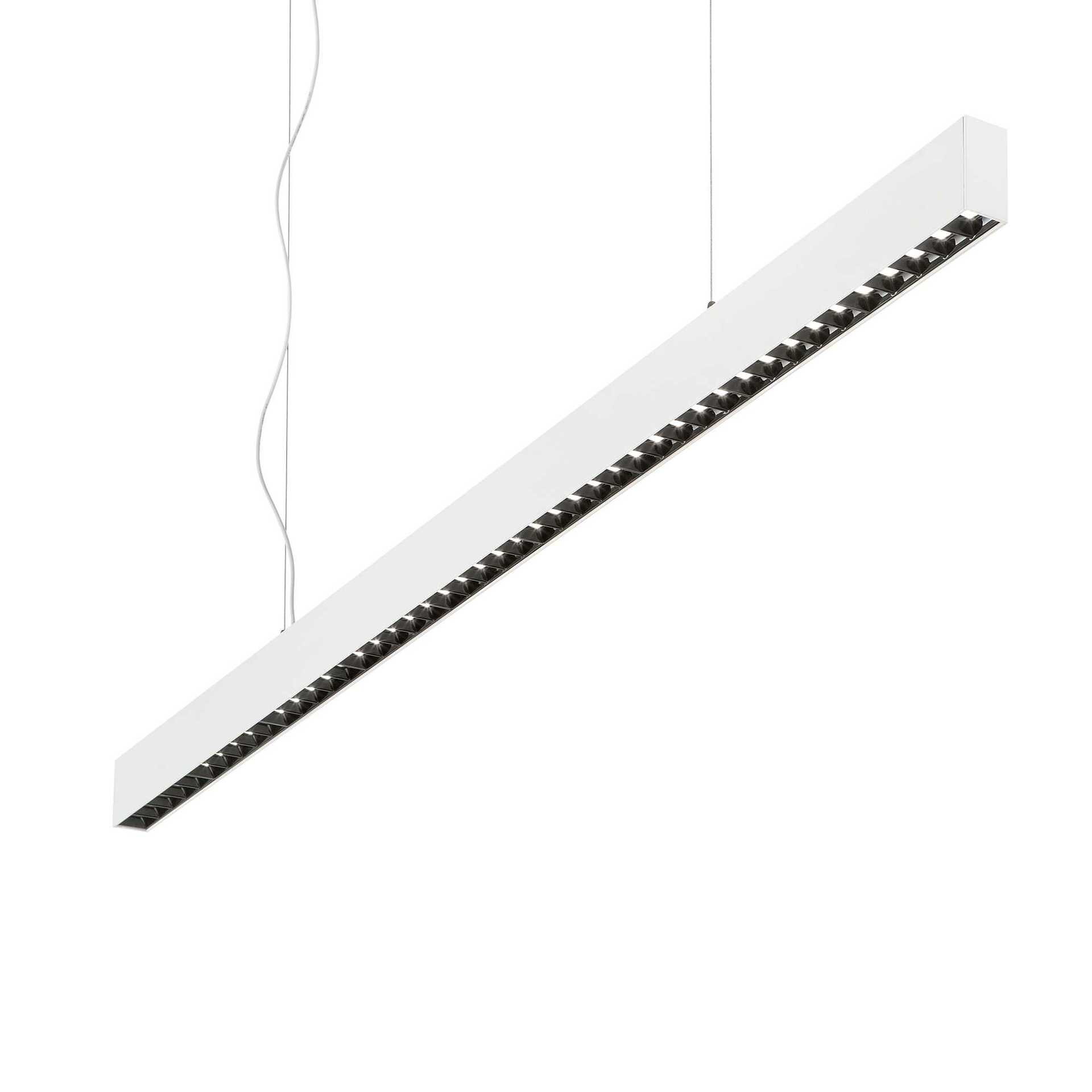 LED Závěsné svítidlo Ideal Lux OFFICE SP 4000K WH 271217 30W 3100lm 4000K IP20 120cm bílé