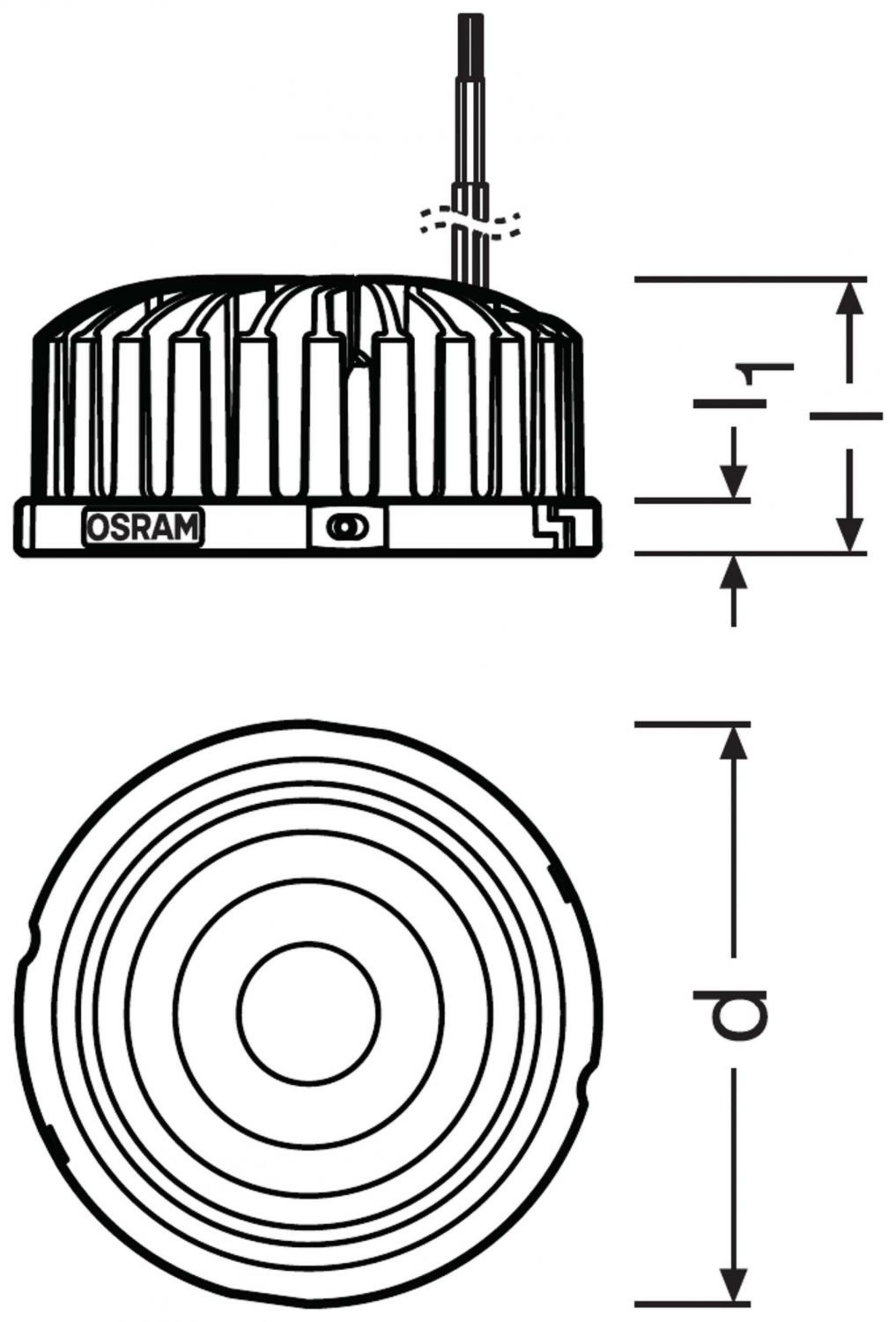 OSRAM LEDVANCE PL-CN111-COB- 4300-830-24D-G2 4052899621398