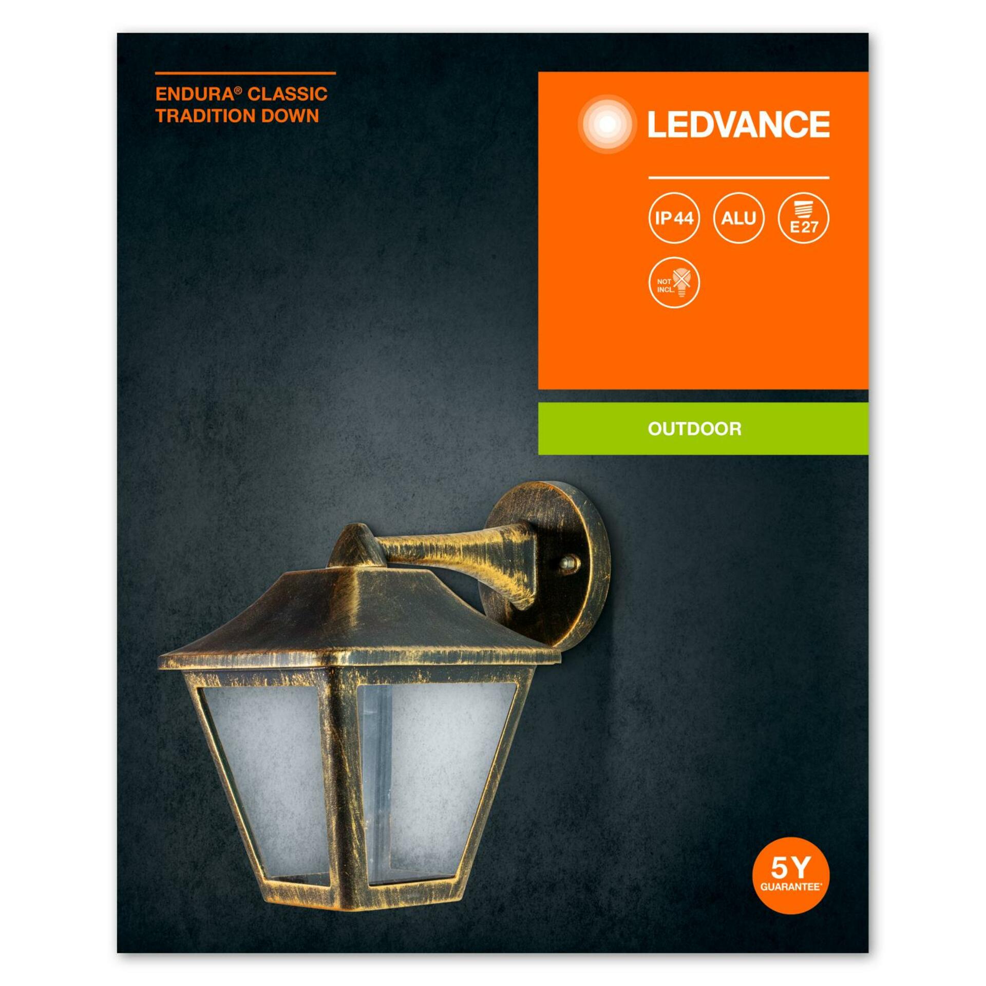 OSRAM LEDVANCE ENDURA Classic Tradition Down E27 Gold 4058075206168