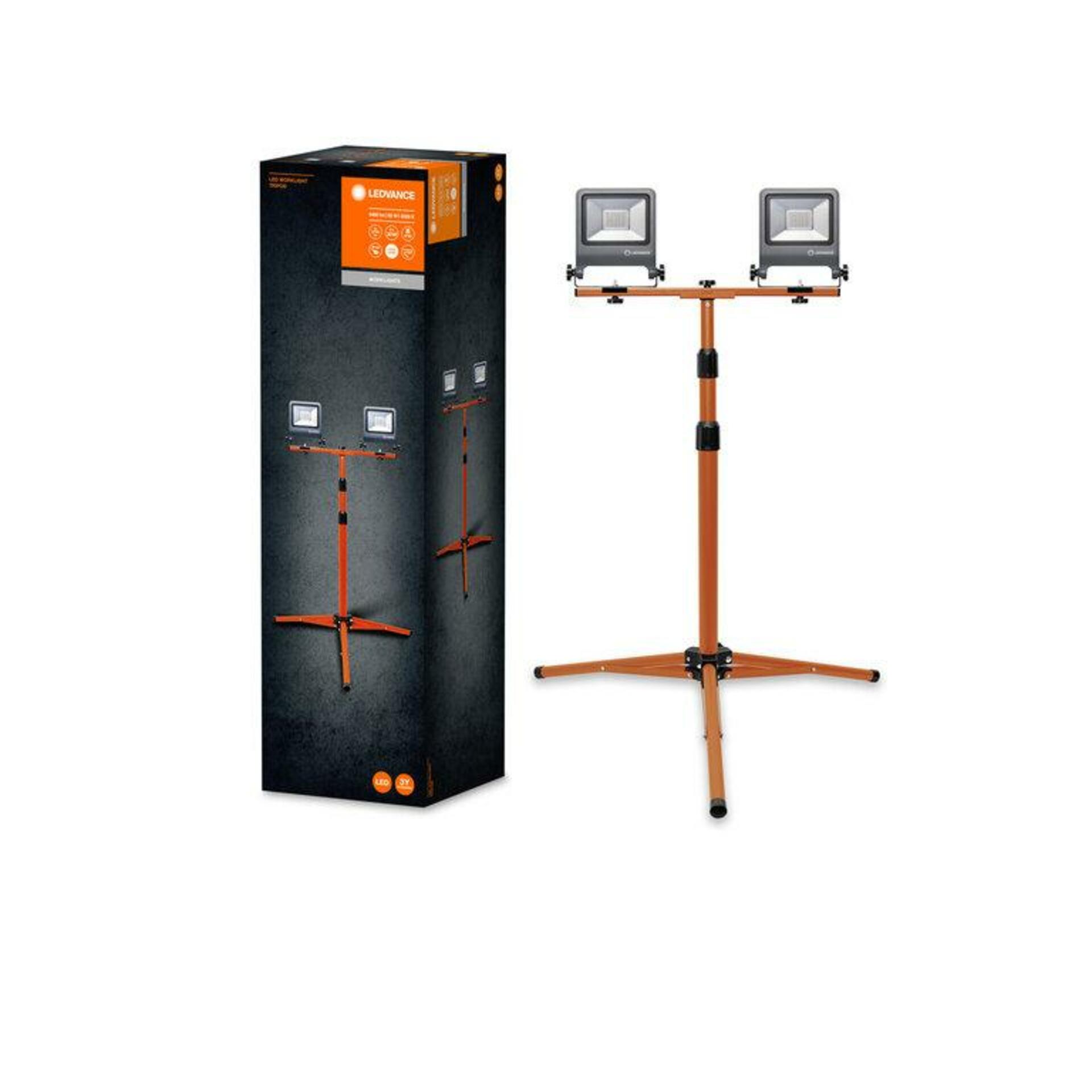 OSRAM LEDVANCE LED pracovní svítidlo Worklight Tripod 2x30W 4000K 4058075213951