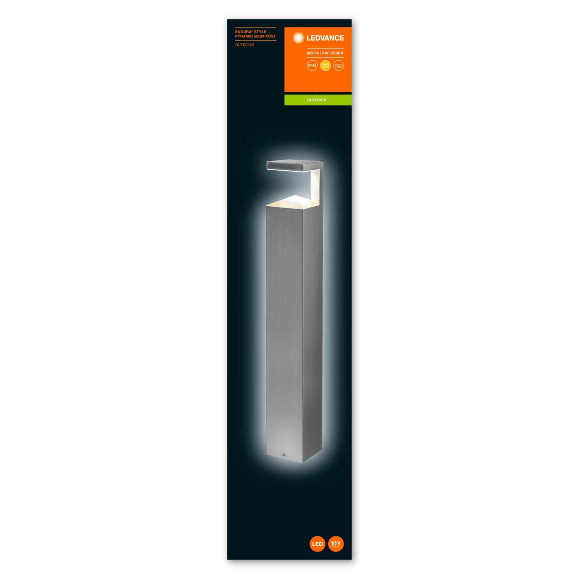 OSRAM LEDVANCE ENDURA Style Pyramid 50cm Post 9W 4058075477919