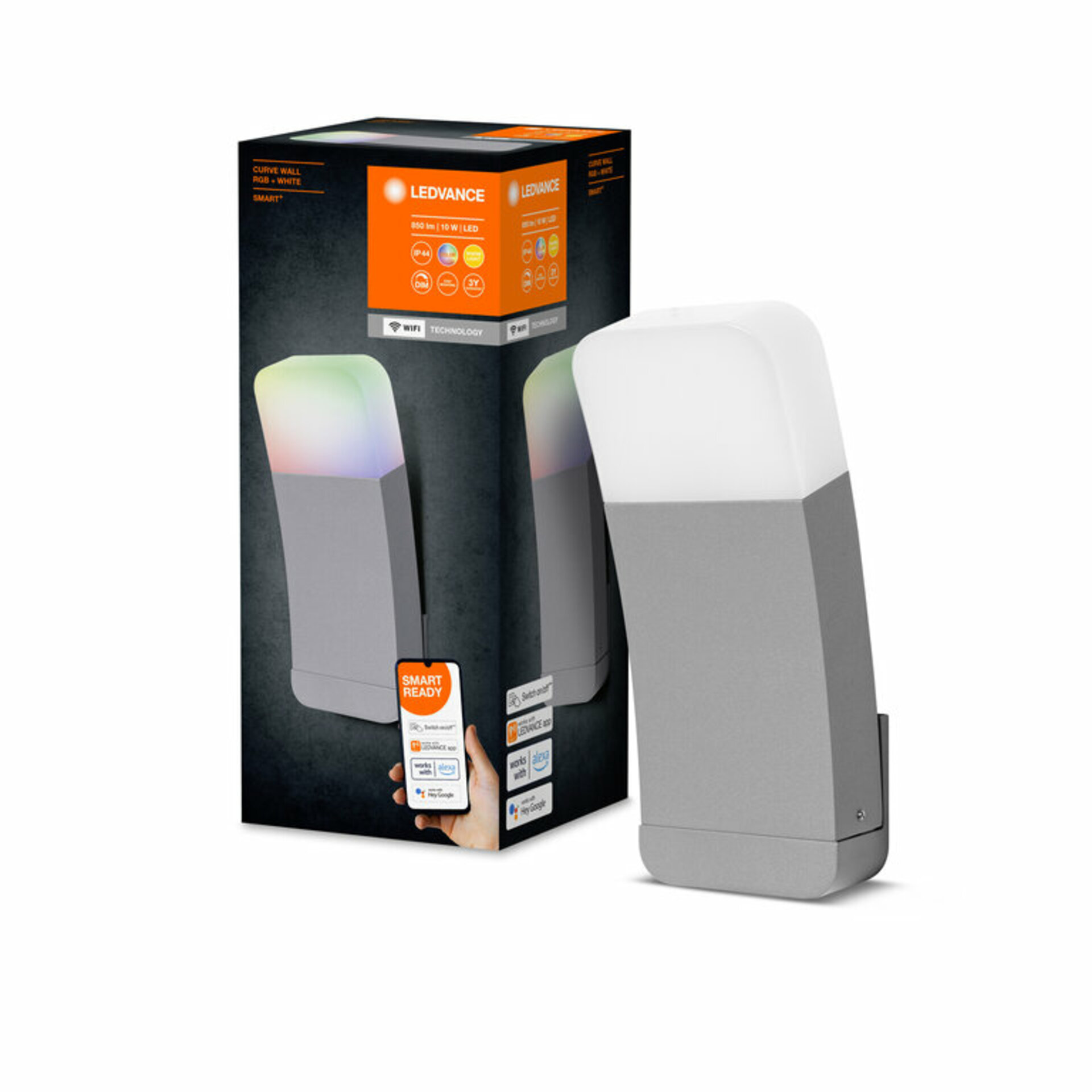 OSRAM LEDVANCE SMART+ Wifi Curve Wall RGB + W 4058075478350