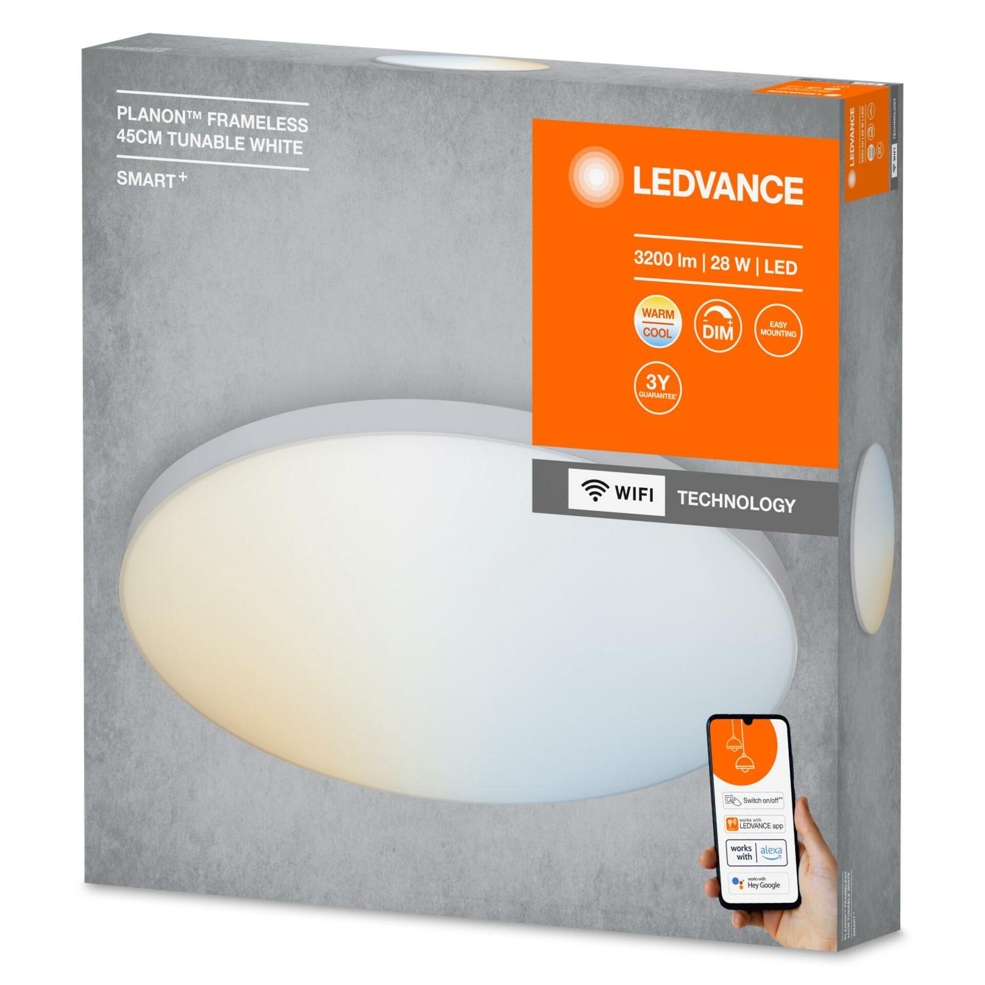 OSRAM LEDVANCE SMART+ Wifi Planon 450mm TW 4058075484719