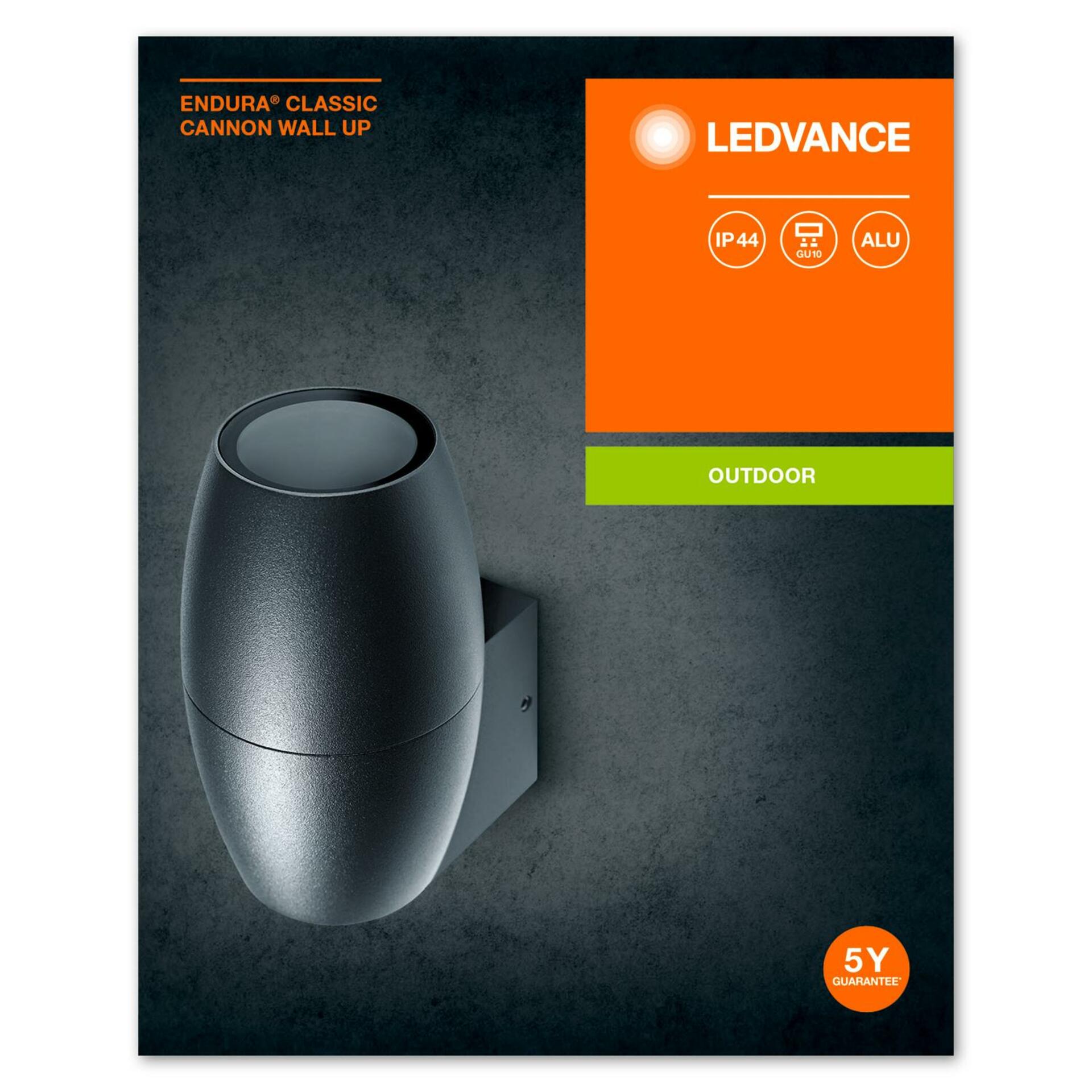 OSRAM LEDVANCE ENDURA Classic Cannon Wall Up GU10 4058075554474