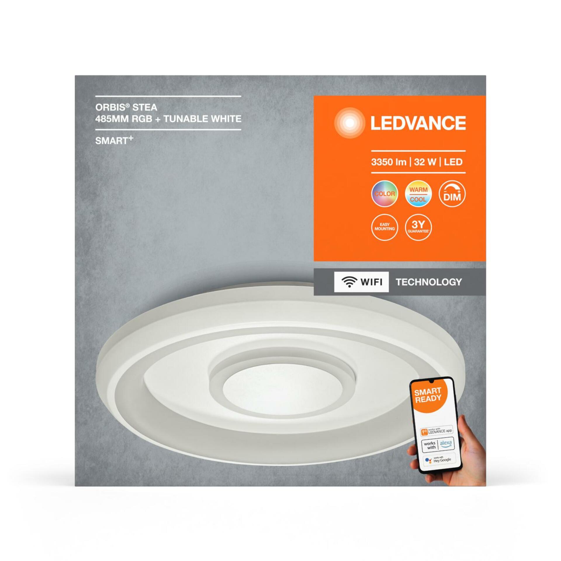 OSRAM LEDVANCE SMART+ Wifi Orbis Stea 485mm RGB + TW 4058075573413