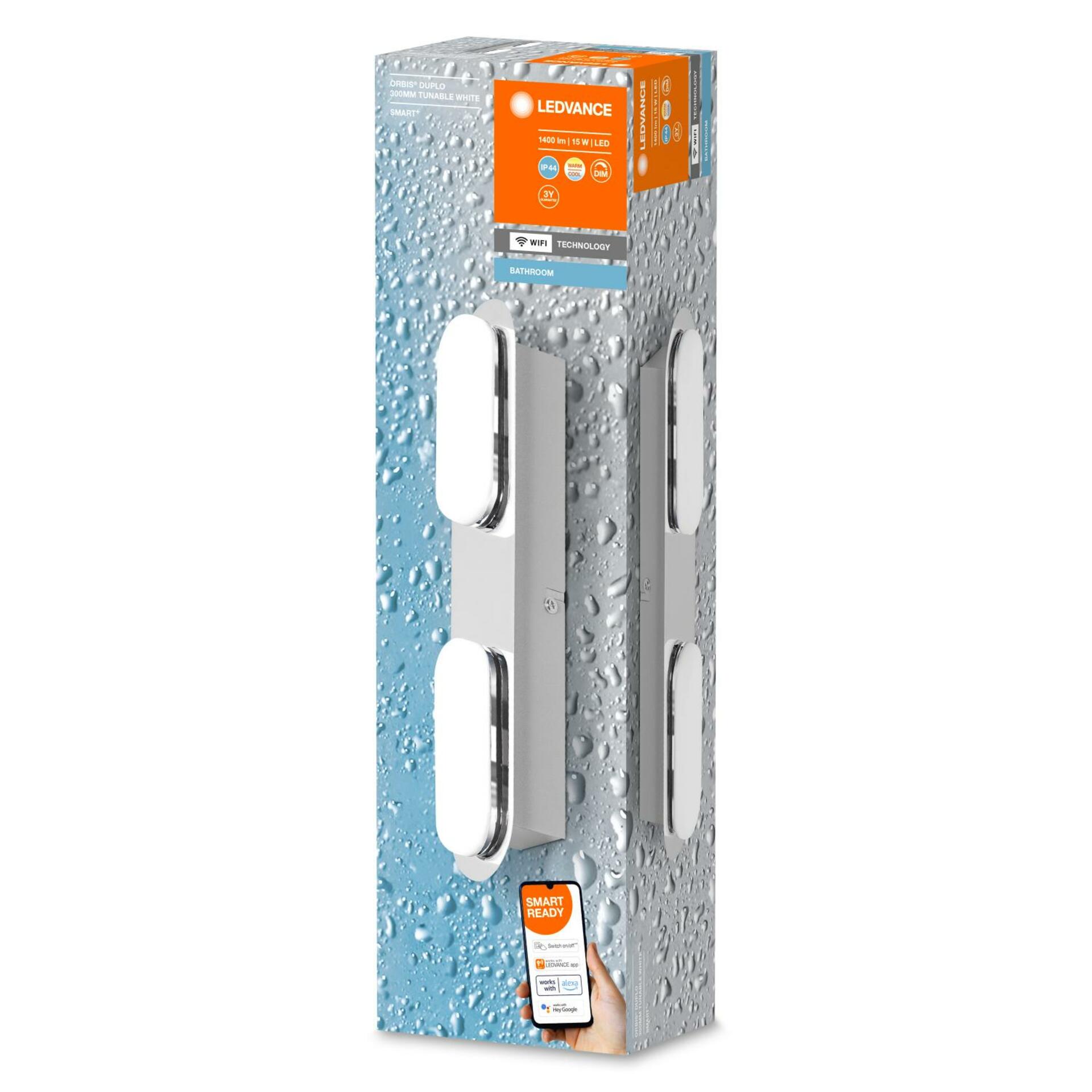 OSRAM LEDVANCE SMART+ Wifi Orbis Wall Duplo IP44 300mm 4058075573659