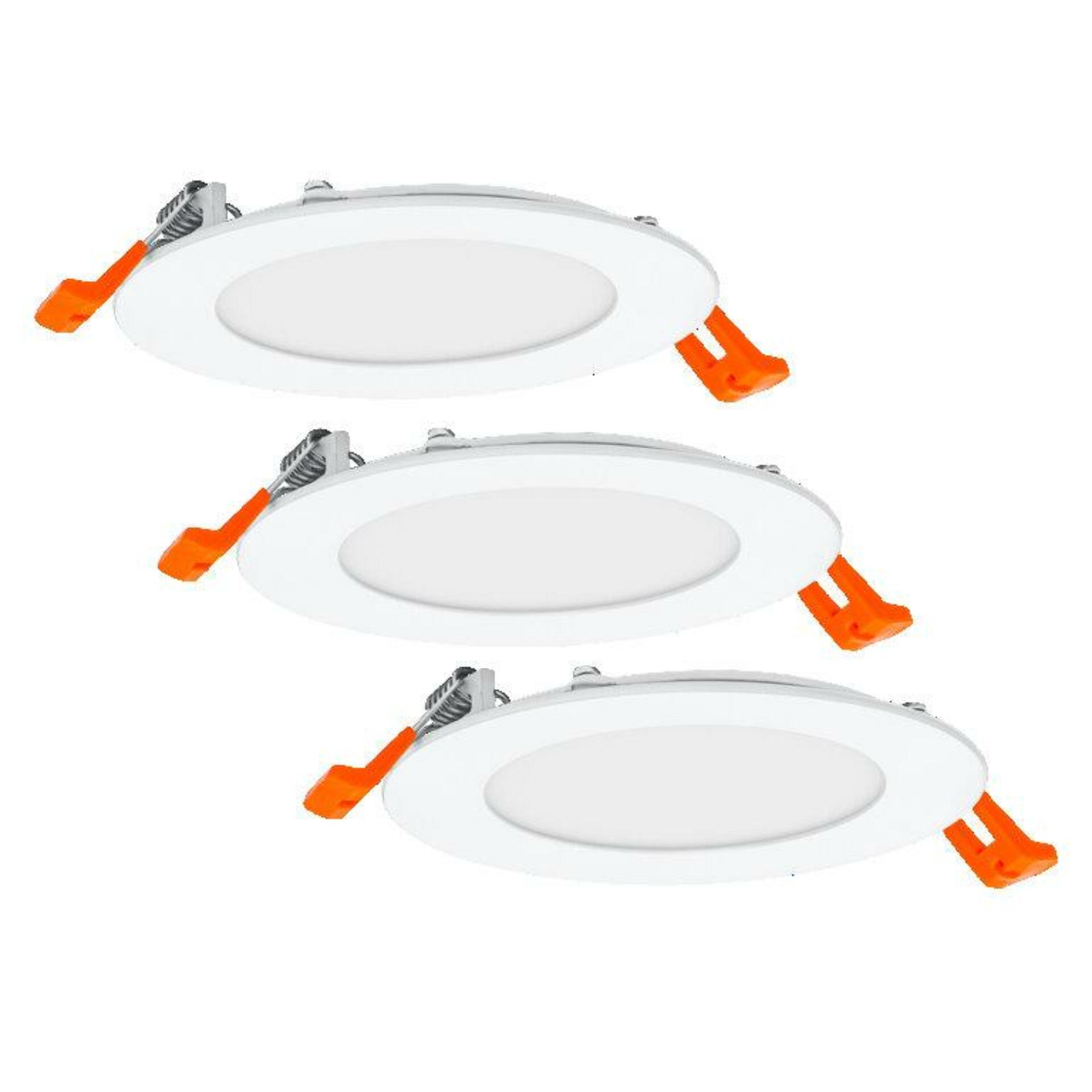 OSRAM LEDVANCE zapuštěné svítidlo Downlight Slim Set 3 x 120mm 3000K 4058075629400