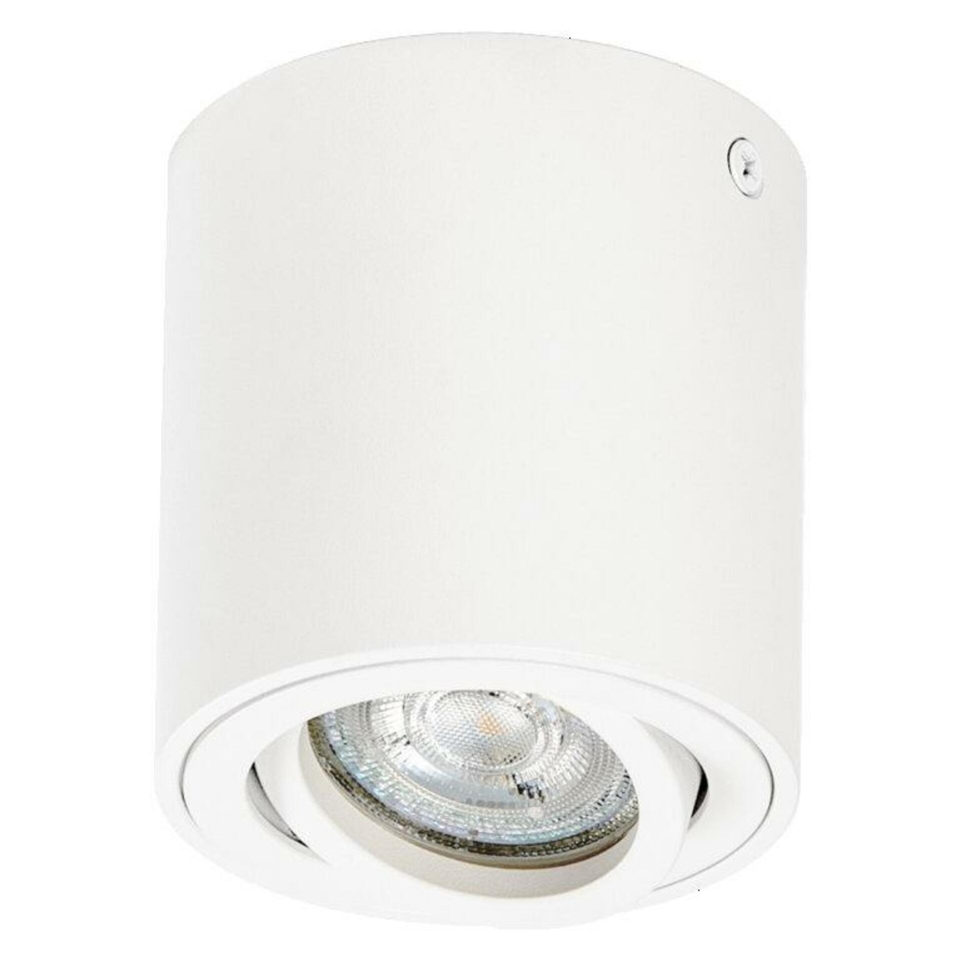 OSRAM LEDVANCE stropní bodové svítidlo Spot Surface Round GU10 bílá 4058075758667