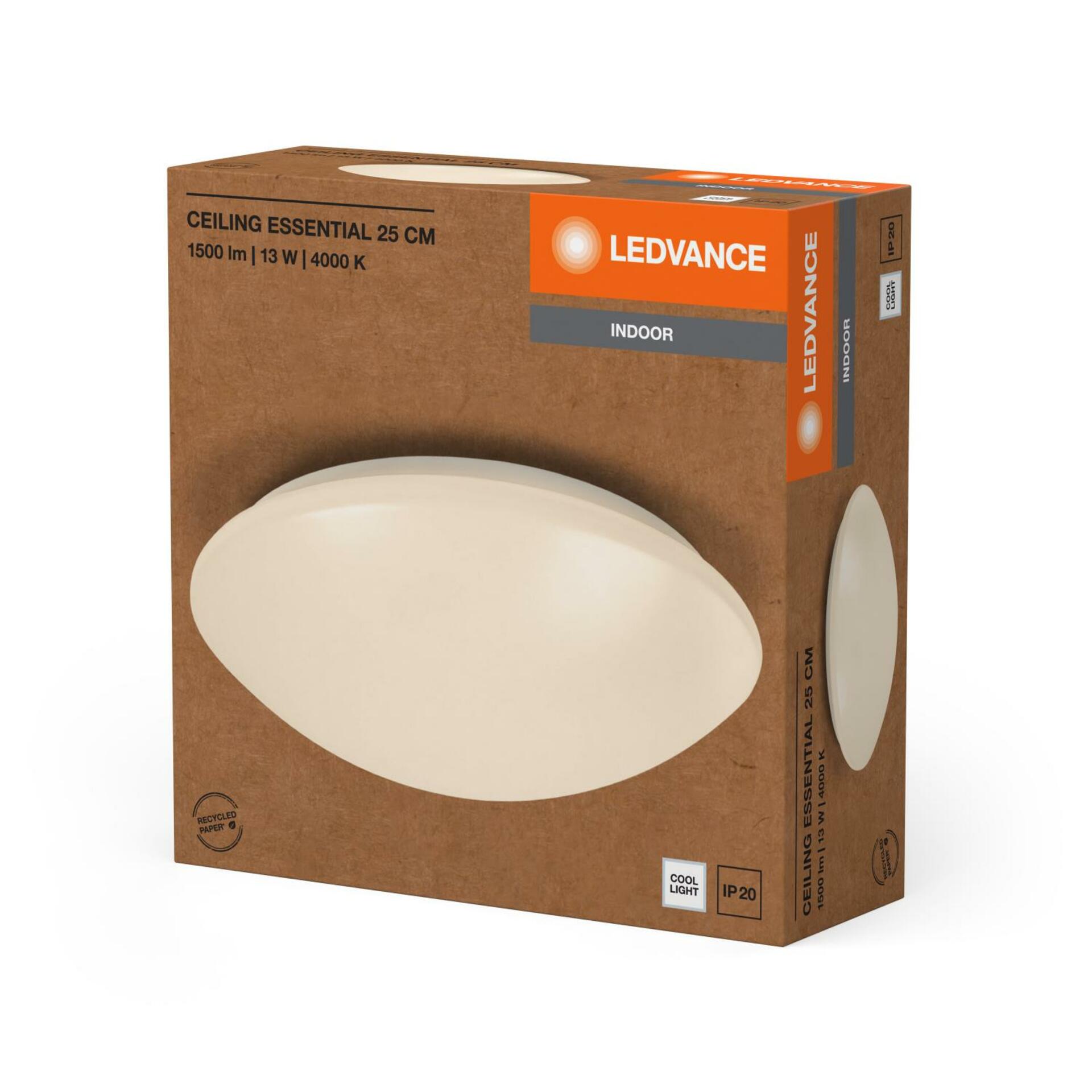 OSRAM LEDVANCE stropní svítidlo Ceiling Essential 250mm 13W 4000K 4058075762497