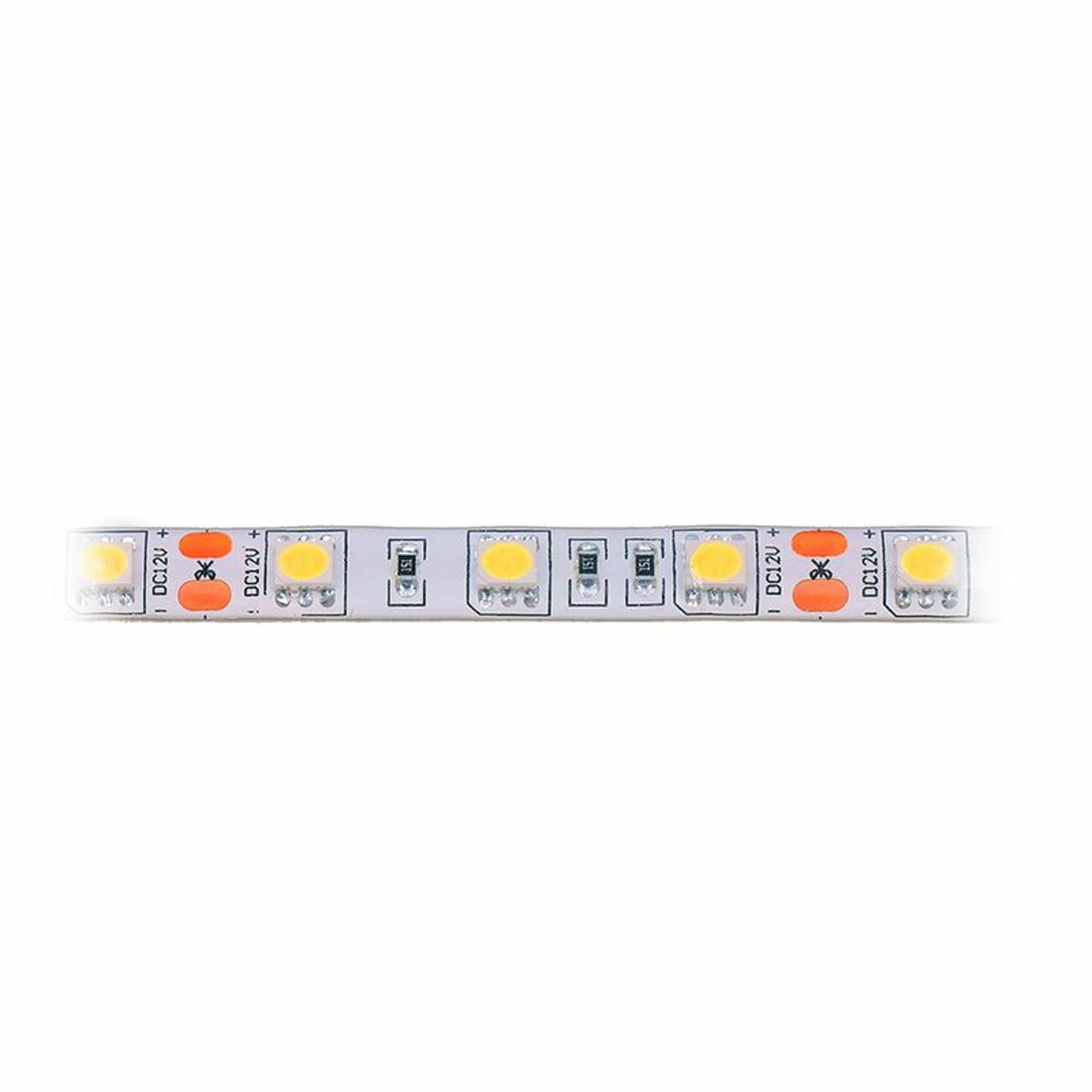 Solight LED světelný pás, 5m, SMD5050 60LED/m, 14,4W/m, IP65, teplá bílá WM605