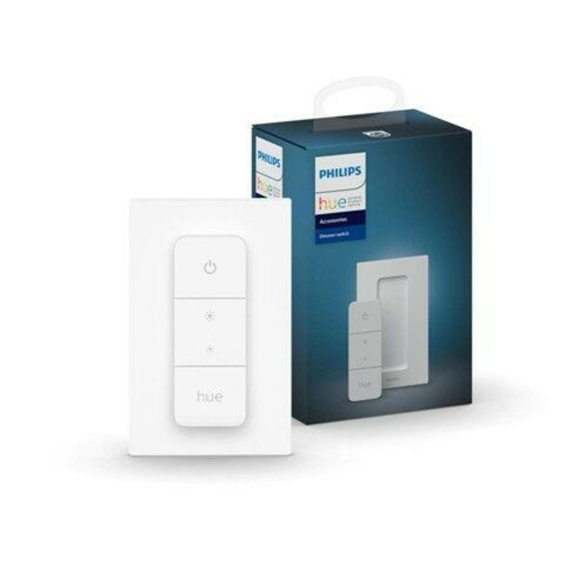 PHILIPS HUE Hue Philips Dimmer Switch V2 dálkové ovládání se stmívačem 8719514274617 bílé