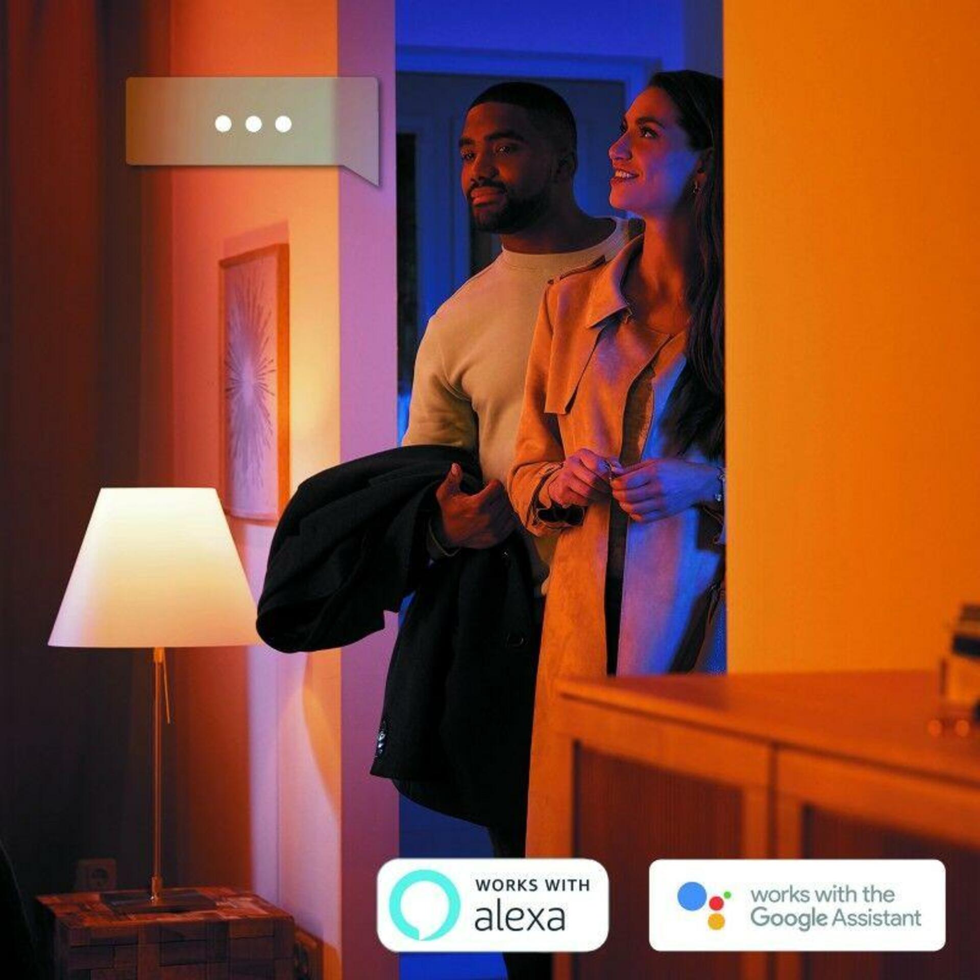 PHILIPS HUE Hue Bluetooth LED White and Color Ambiance Nástěnné svítidlo Philips Sana 8719514343405 bílé 2000K-6500K