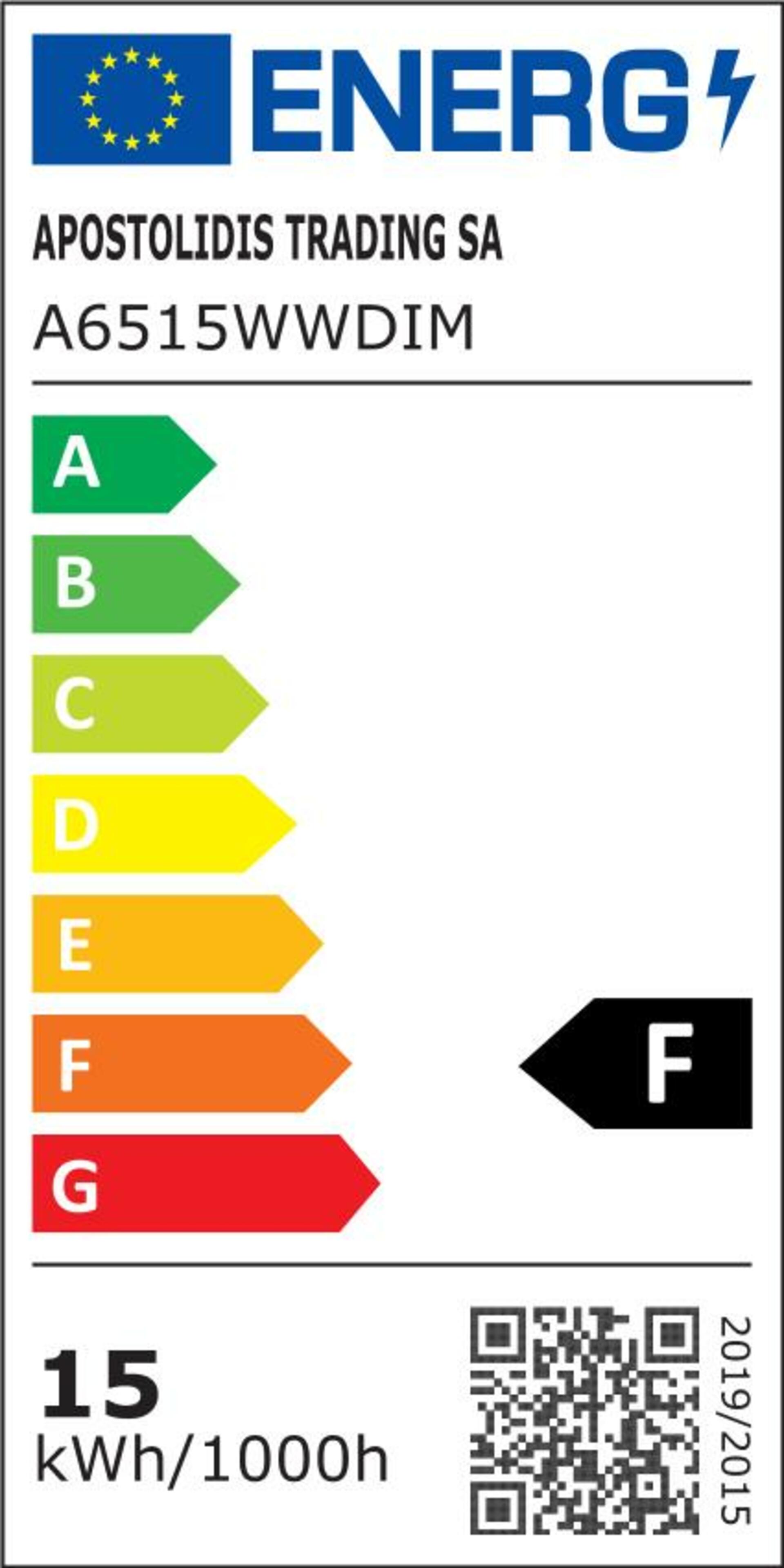 ACA Lighting LED A65 E27 DIM 230V 15W 3000K 200st 1330lm Ra80 A6515WWDIM