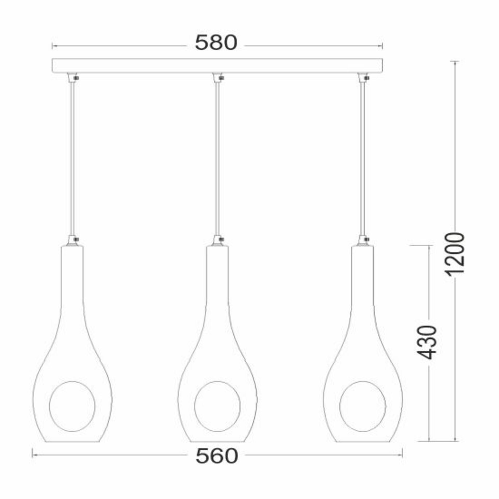 ACA Lighting Style závěsné svítidlo DLA5203