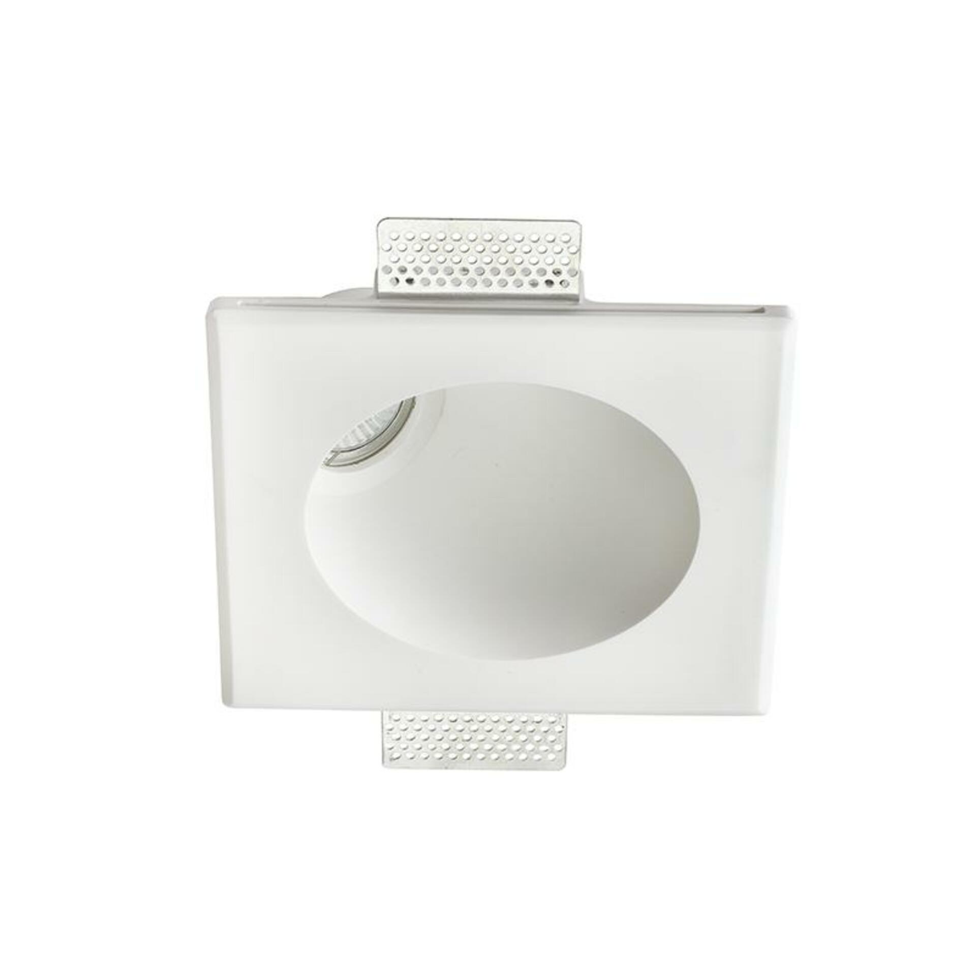 ACA Lighting Gypsum zapuštěné bodové sádrové svítidlo G90351C