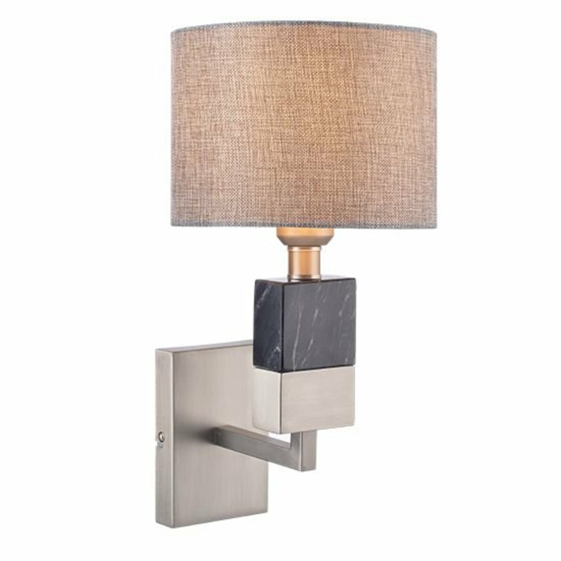 ACA Lighting Textile nástěnné svítidlo ML306411WS