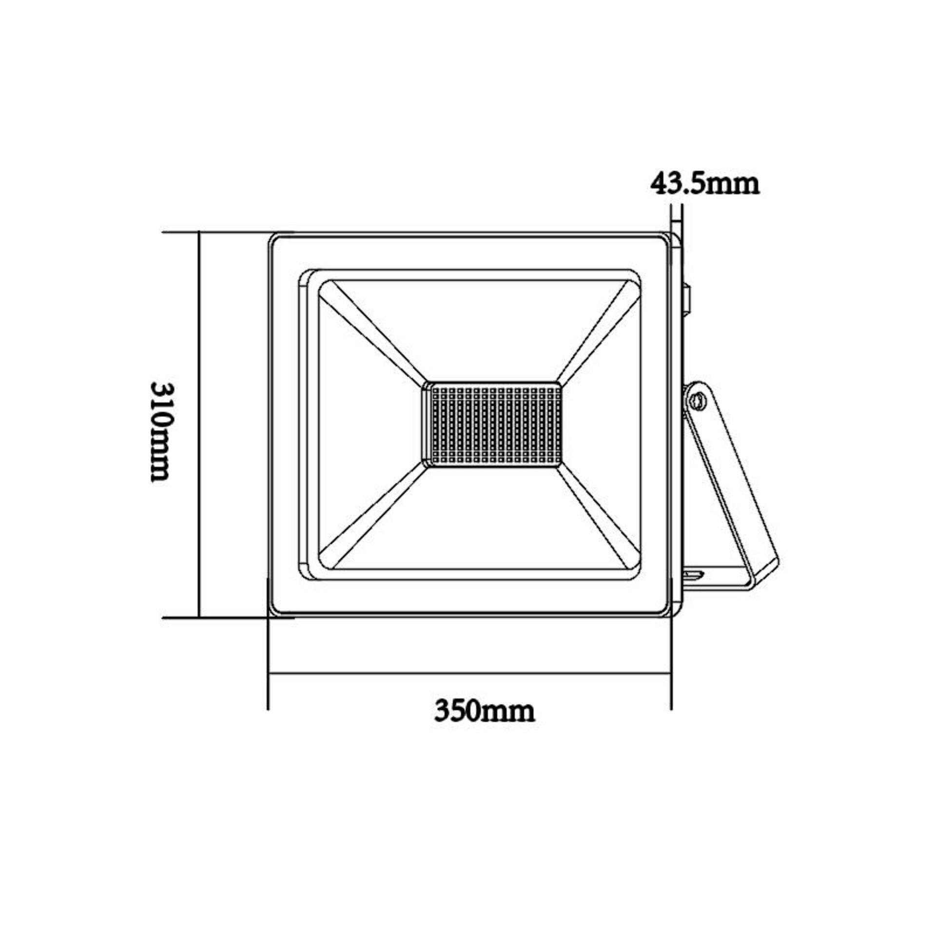 ACA Lighting bílá LED SMD reflektor IP66 150W 3000K 12000Lm 230V Ra80 Q15030