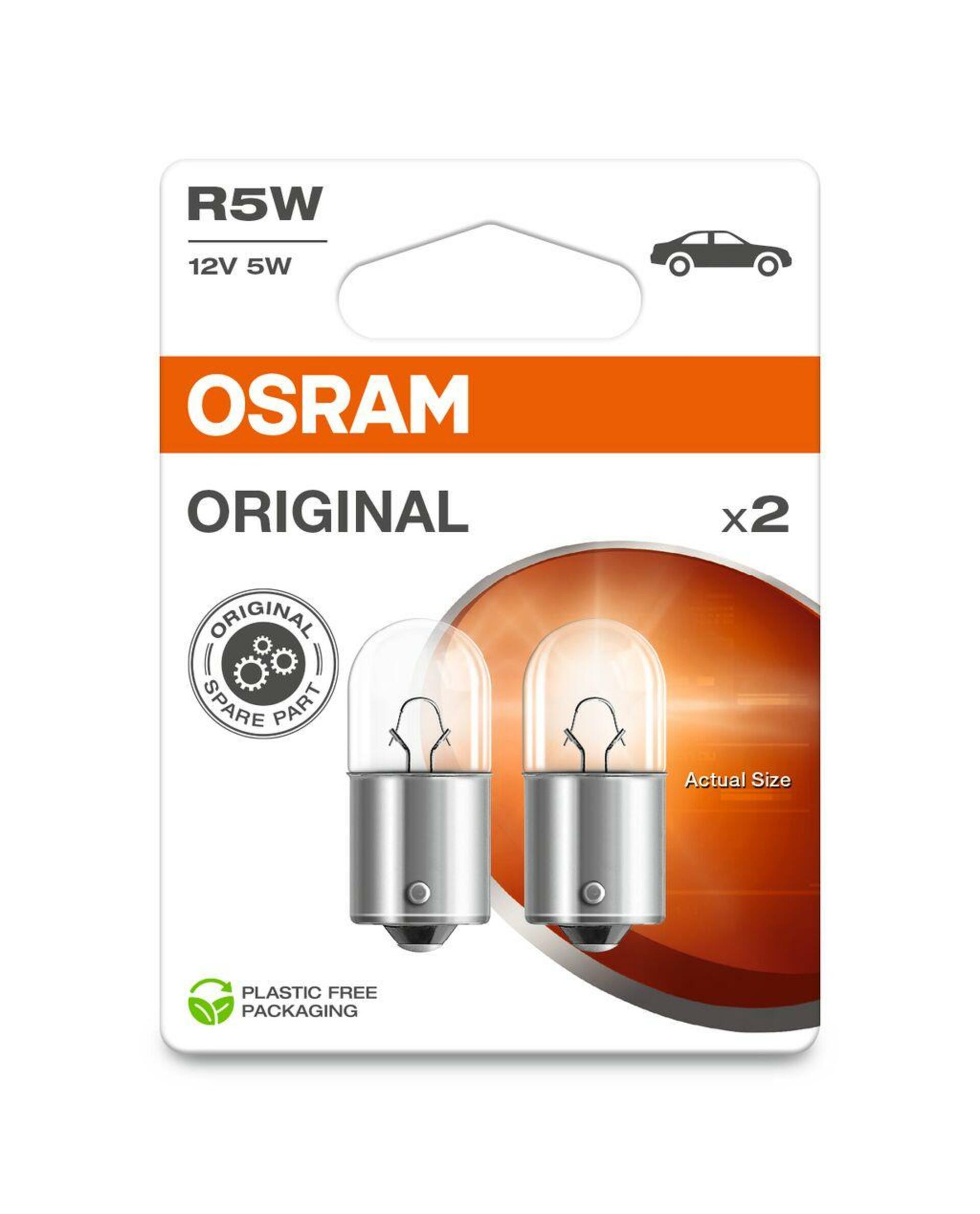 OSRAM R5W 12V 5W BA15s 2ks blistr 5007-2BL