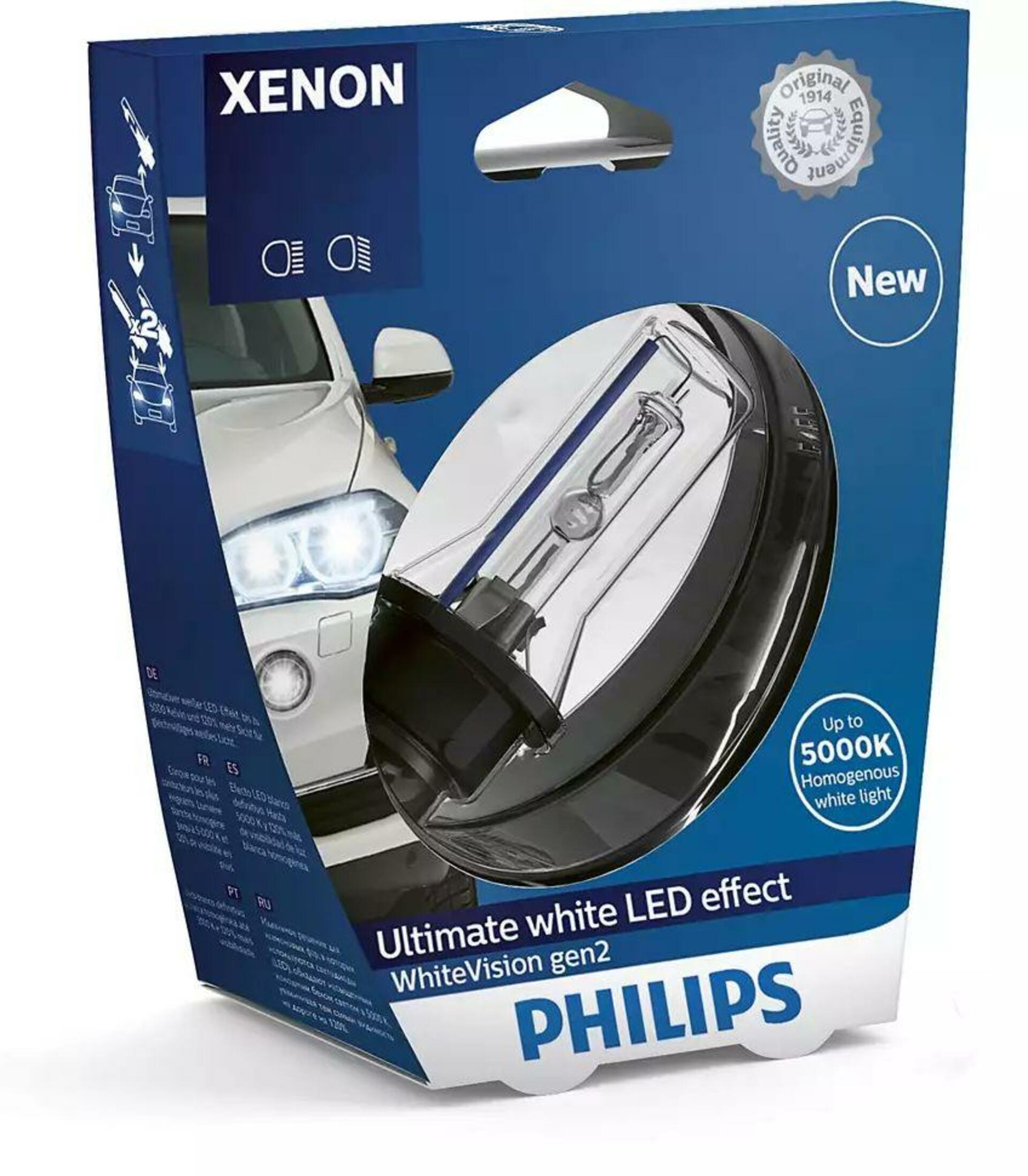 Philips WhiteVision gen2 85415WHV2S1 D1S PK32-d2 85V 35W