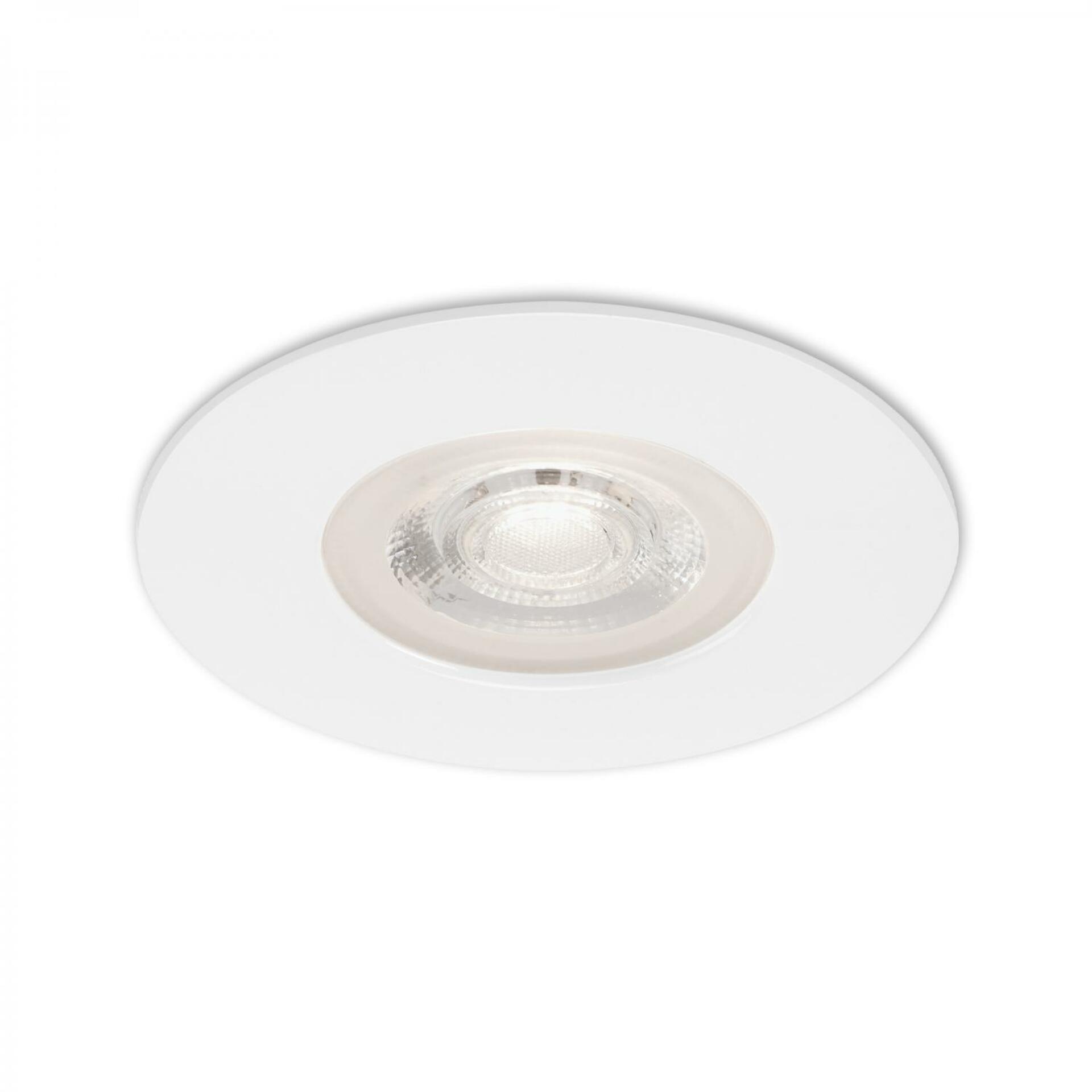 BRILONER LED vestavné svítidlo, pr. 9 cm, 5 W, bílé IP44 BRI 7046-016