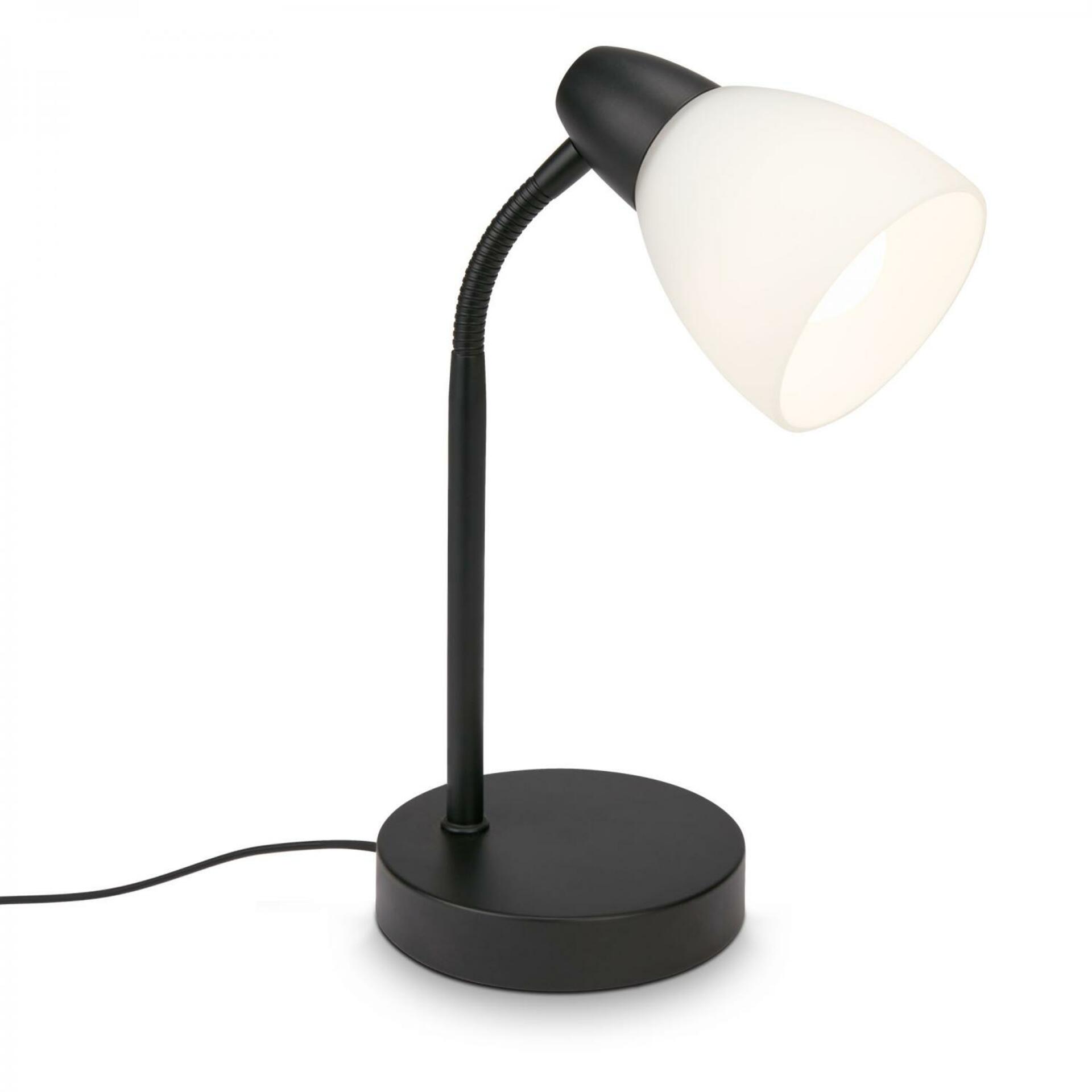 BRILONER Stolní lampa, 30 cm, max. 25 W, černá BRILO 7022-015