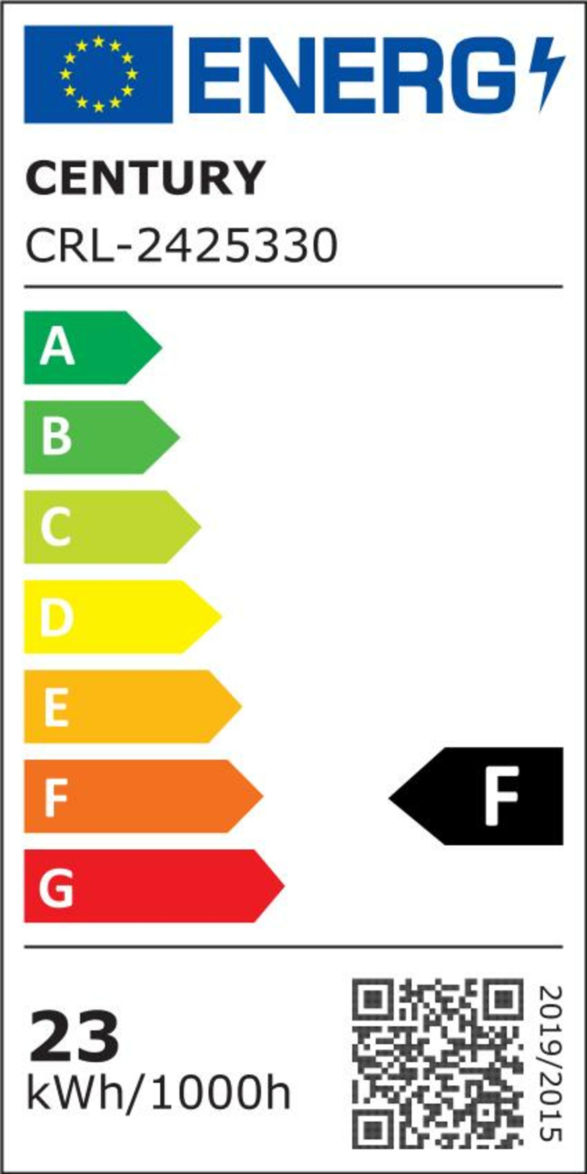 CENTURY LED CIRCOLINA 253x25mm 24W 3000K 2100lm IP20 CEN CRL-2425330