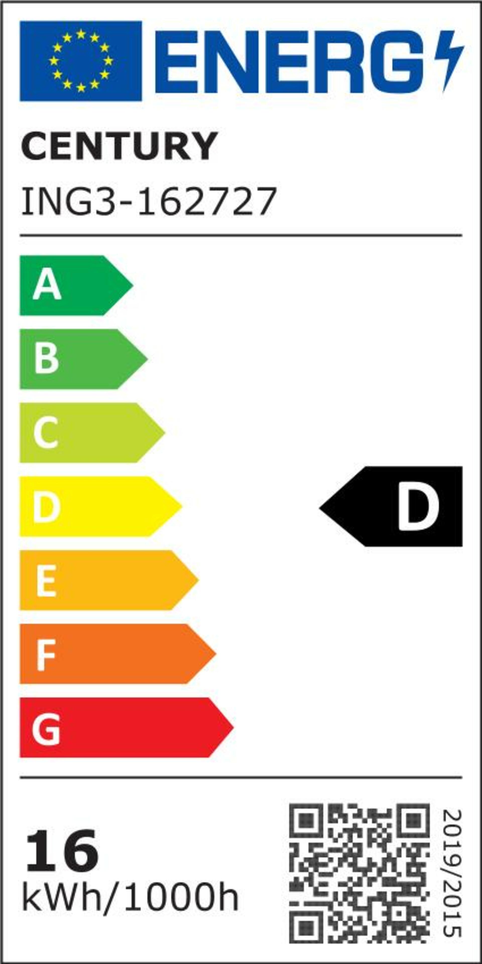 CENTURY LED FILAMENT HRUŠKA ČIRÁ 16W E27 2700K 2300Lm 360d 60x105mm IP20