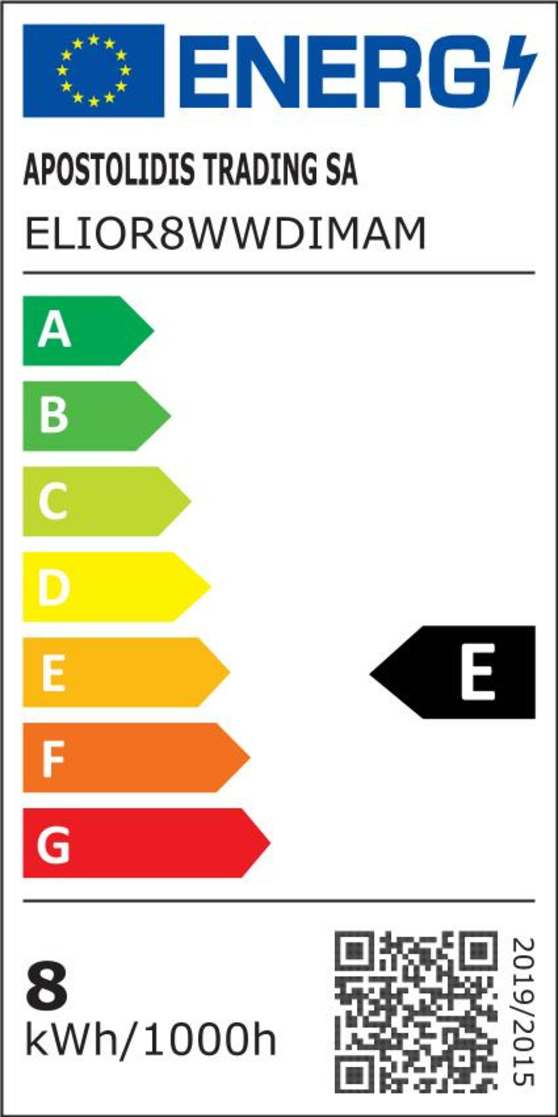 ACA Lighting LED FILAMENT E27 DIM A60 jantar 8W 2700K 230V 900lm RA80 ELIOR8WWDIMAM