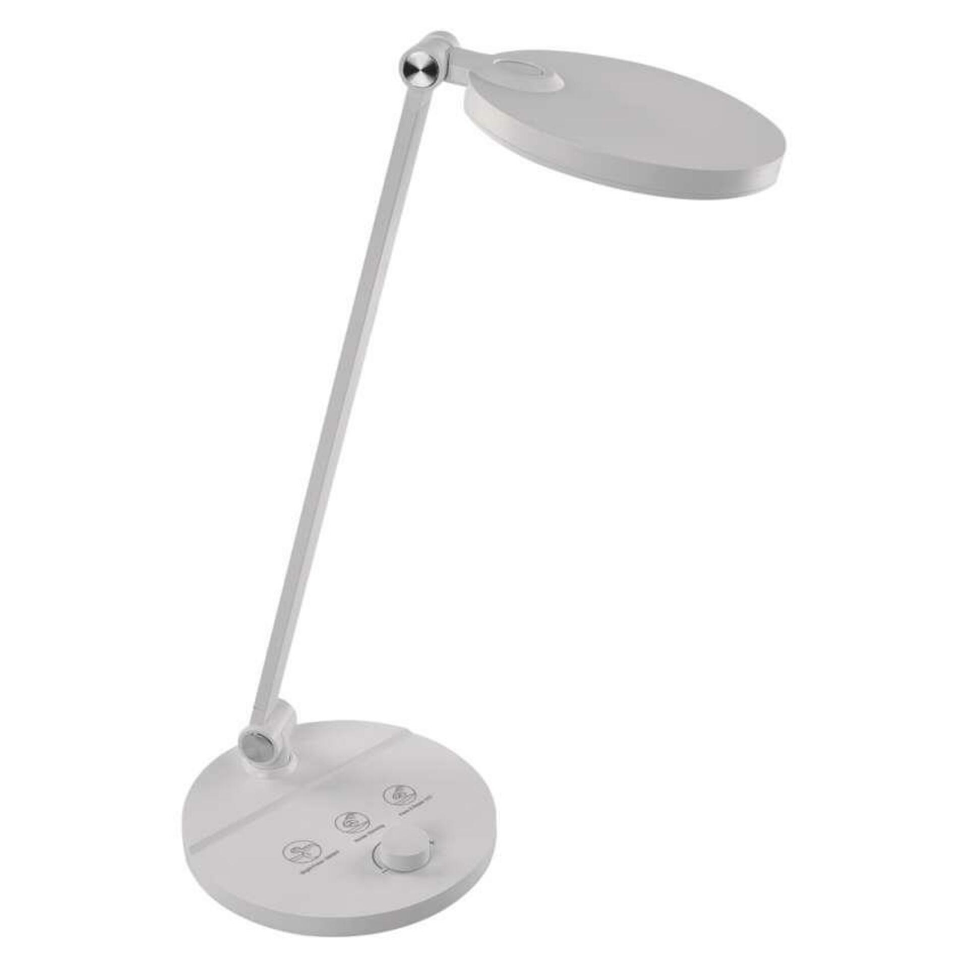 EMOS LED stolní lampa CHARLES, bílá Z7628W