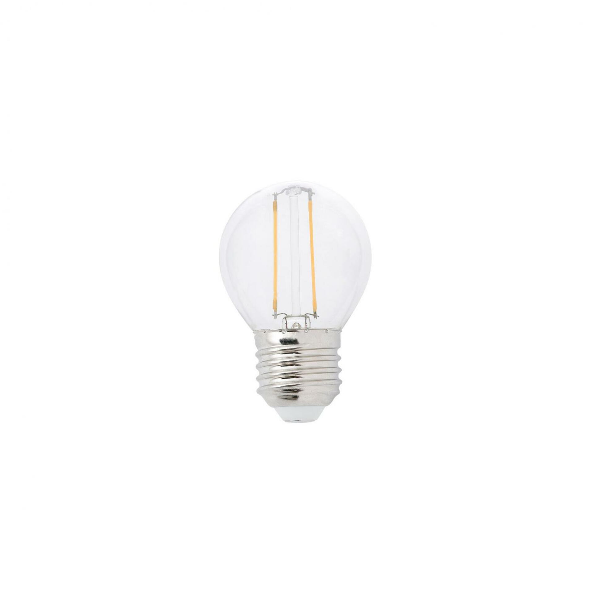 FARO LED žárovka G45 filament E27 2W 2700K