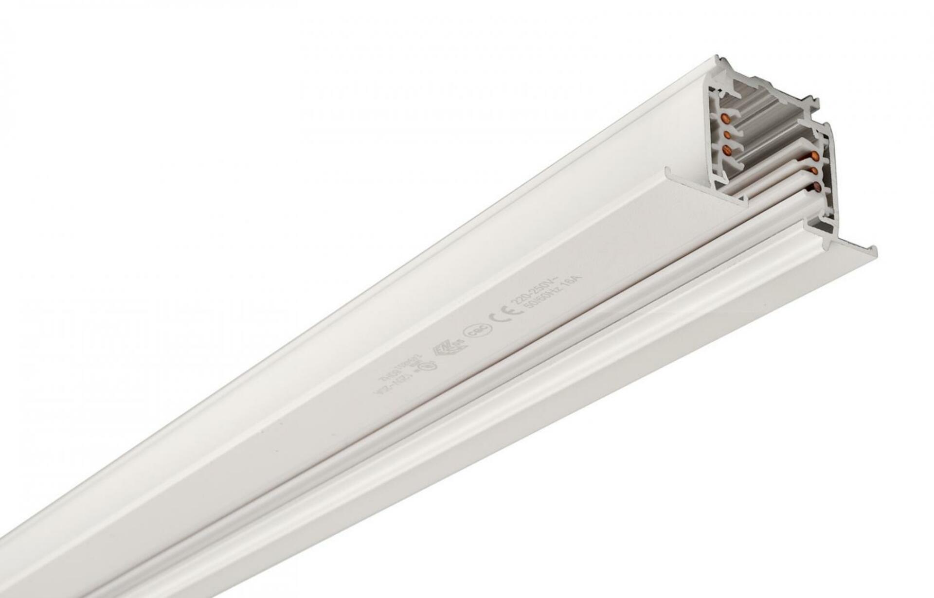 Light Impressions Deko-Light 3-fázový kolejnicový systém - D Line DALI vestavná lišta s křídly 1m, bílá 710506