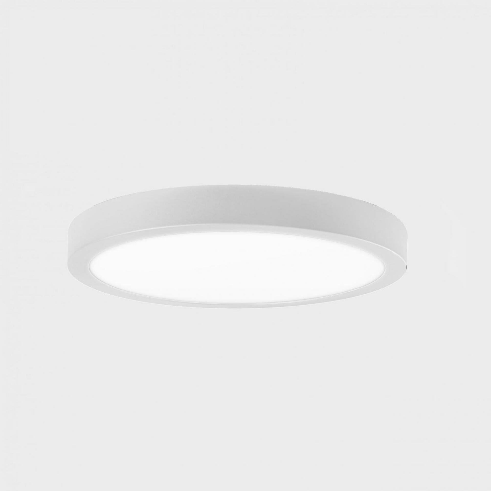 KOHL LIGHTING KOHL-Lighting DISC SLIM stropní svítidlo pr. 500 mm bílá 48 W CRI 80 4000K Non-Dimm