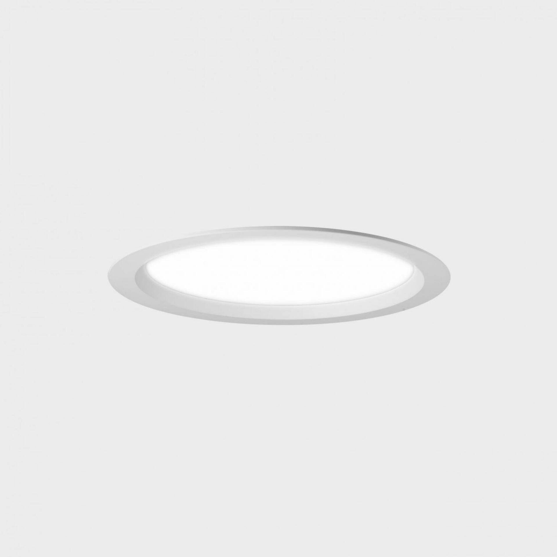 KOHL LIGHTING KOHL-Lighting LIM LACUS zapuštěné svítidlo s rámečkem pr. 142 mm bílá 15 W CRI 80 3000K DALI