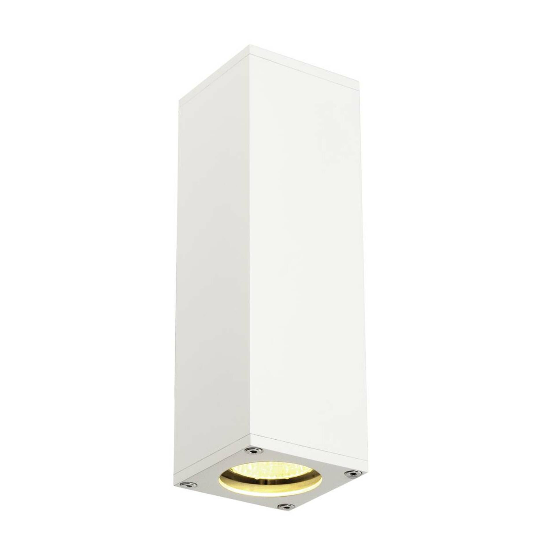 SLV BIG WHITE THEO, nástěnné svítidlo, QPAR51, hranaté, up/down, bílé, max. 100 W 1000327