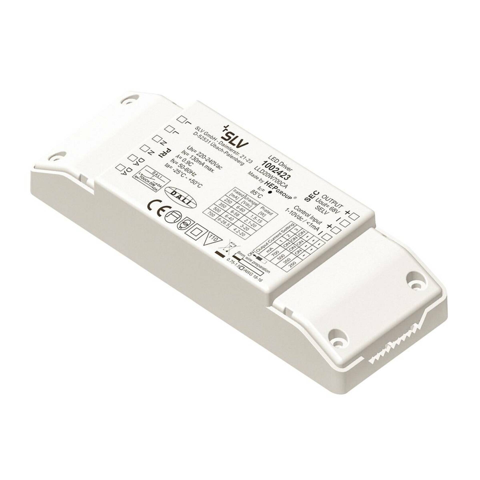 SLV BIG WHITE ovladač LED MEDO 300 stmívatelný DALI/1-10V 1002423