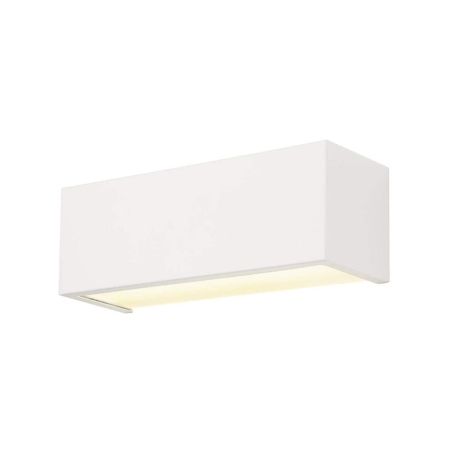 SLV BIG WHITE CHROMBO vnitřní LED nástěnné přisazené svítidlo, bílé 3000 K 1003316