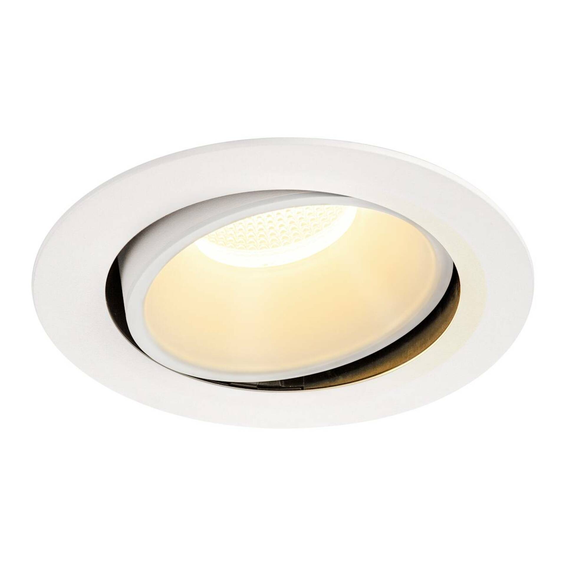 SLV BIG WHITE NUMINOS MOVE DL XL vnitřní LED zápustné stropní svítidlo bílá/bílá 3000 K 55° otočné a výkyvné 1003740