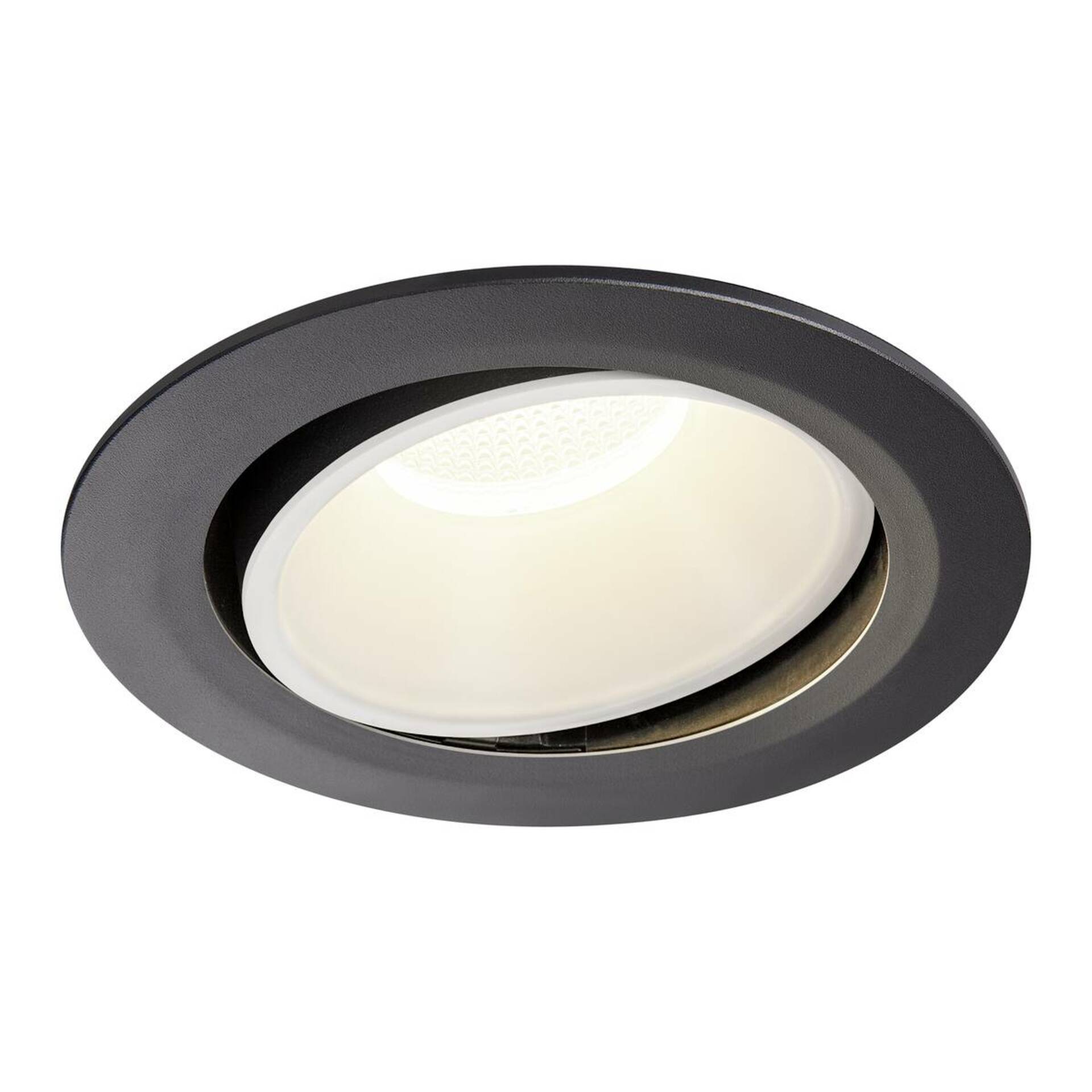 SLV BIG WHITE NUMINOS MOVE DL XL vnitřní LED zápustné stropní svítidlo černá/bílá 4000 K 20° otočné a výkyvné 1003746