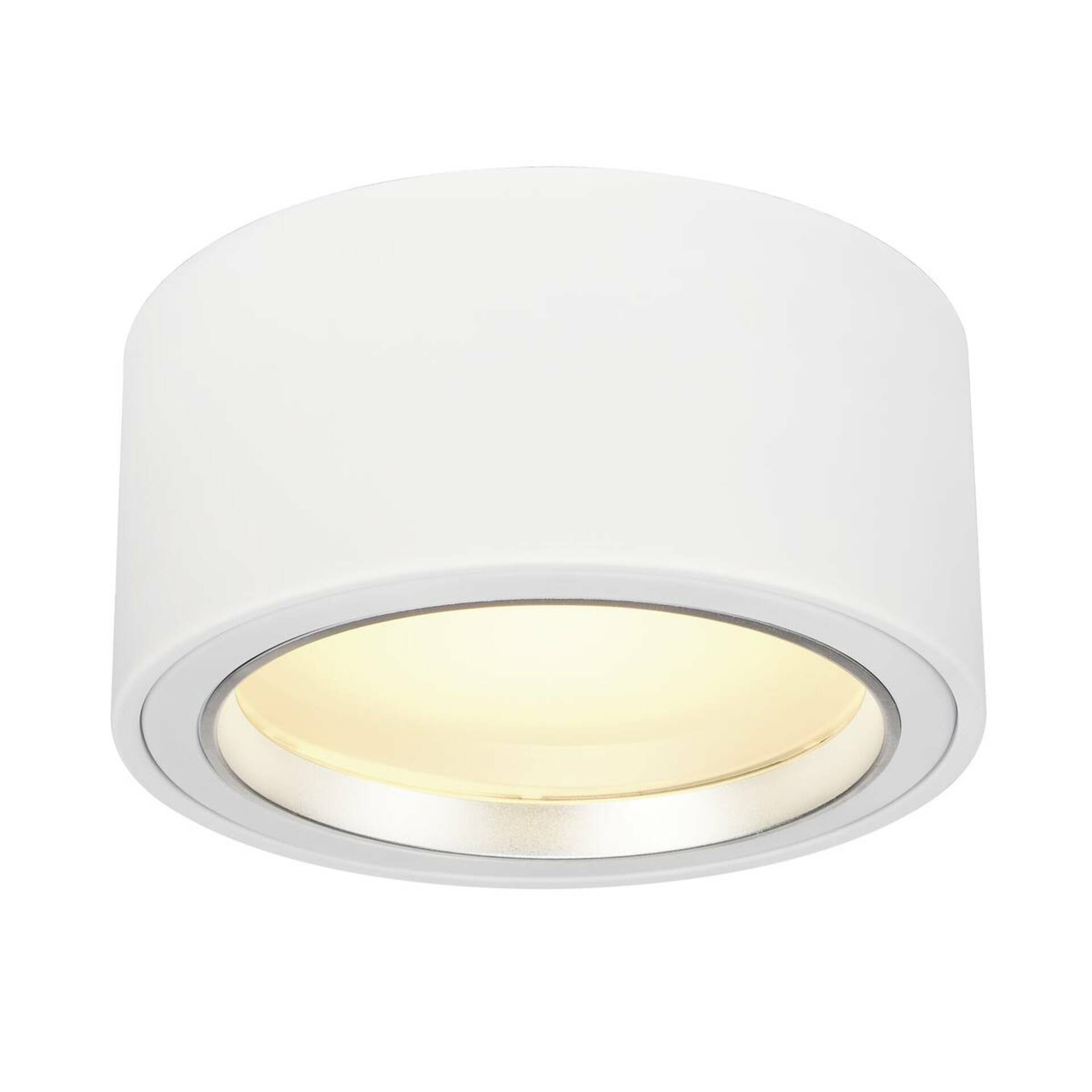 SLV BIG WHITE PL PŘISAZENÝ REFLEKTOR 48, stropní svítidlo, LED, 3000K, kulaté, bílé, 1 800 ml, max. 21 W, vč. ovladače LED 161461