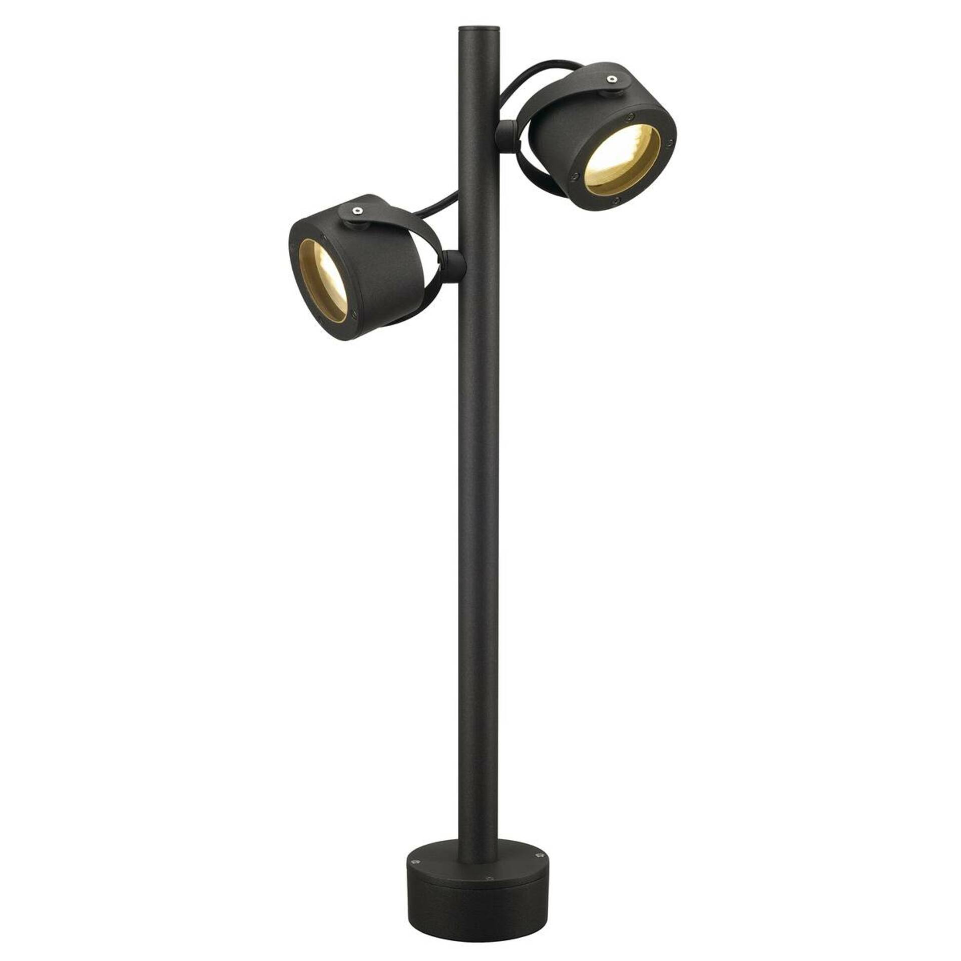 SLV BIG WHITE SITRA SL 360, venkovní stojací lampa, dvě žárovky, TCR-TSE, IP44, antracit, max. 18 W 231505