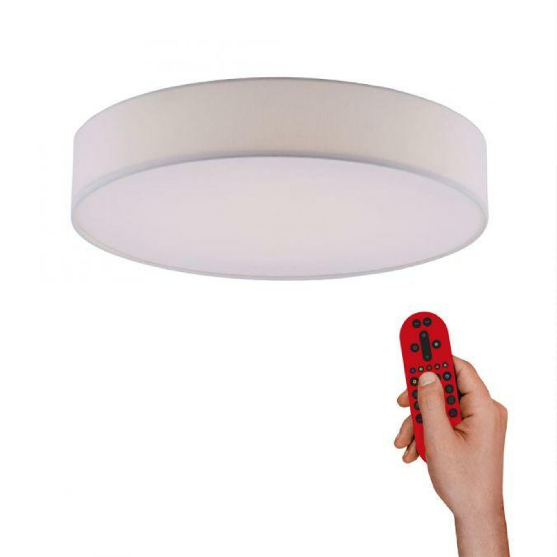 JUST LIGHT VÝPRODEJ VZORKU LEUCHTEN DIRECT LED stropní svítidlo, kruhové, Smart Home, RGB+W, bílé RGB+3000-5000K MEDION LD 18428-16