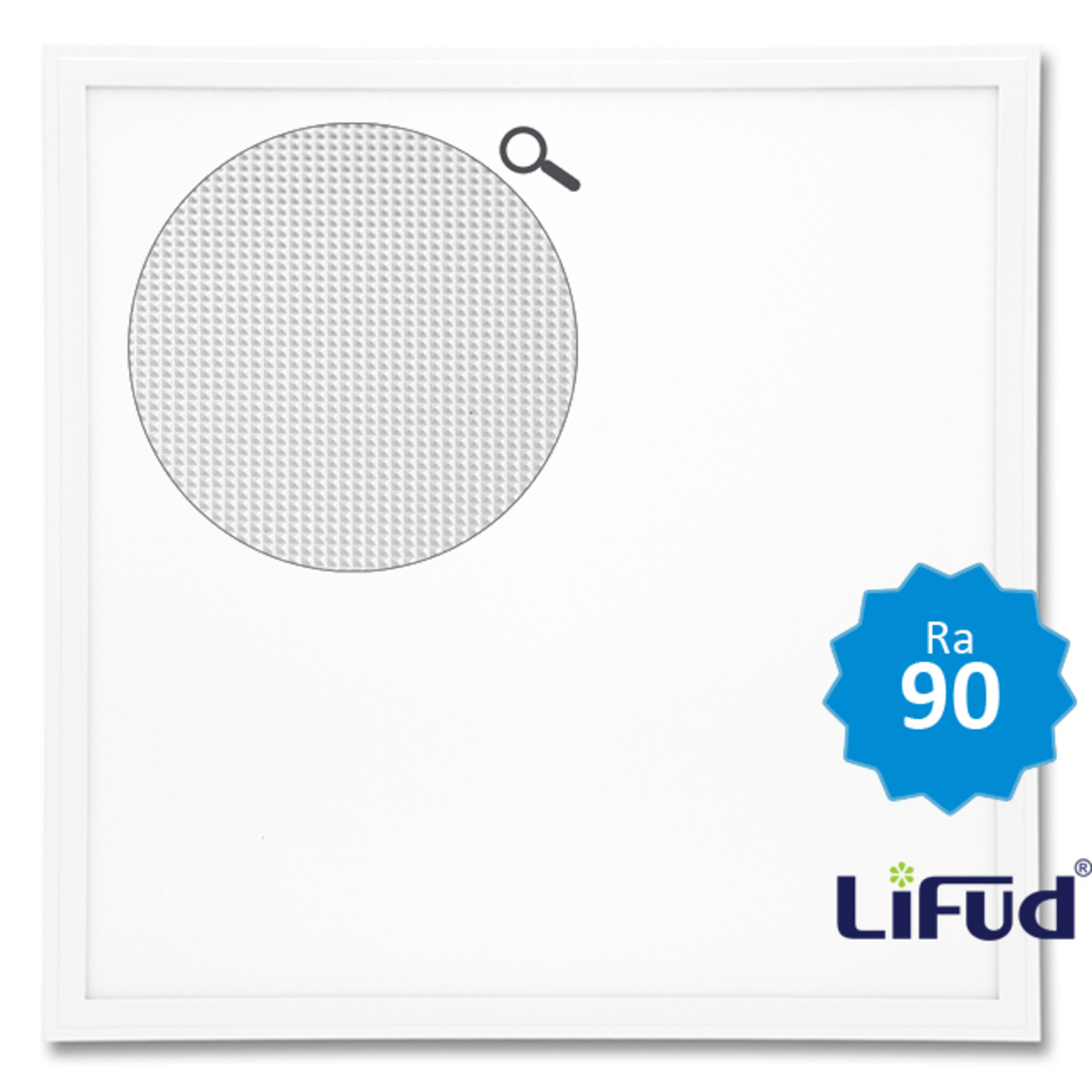 Ecolite SMD panel 45W, 59.5cm, 4000K, IP20, 4600lm, Ra>90 LED-GPL44-45/UGR/RA/BI