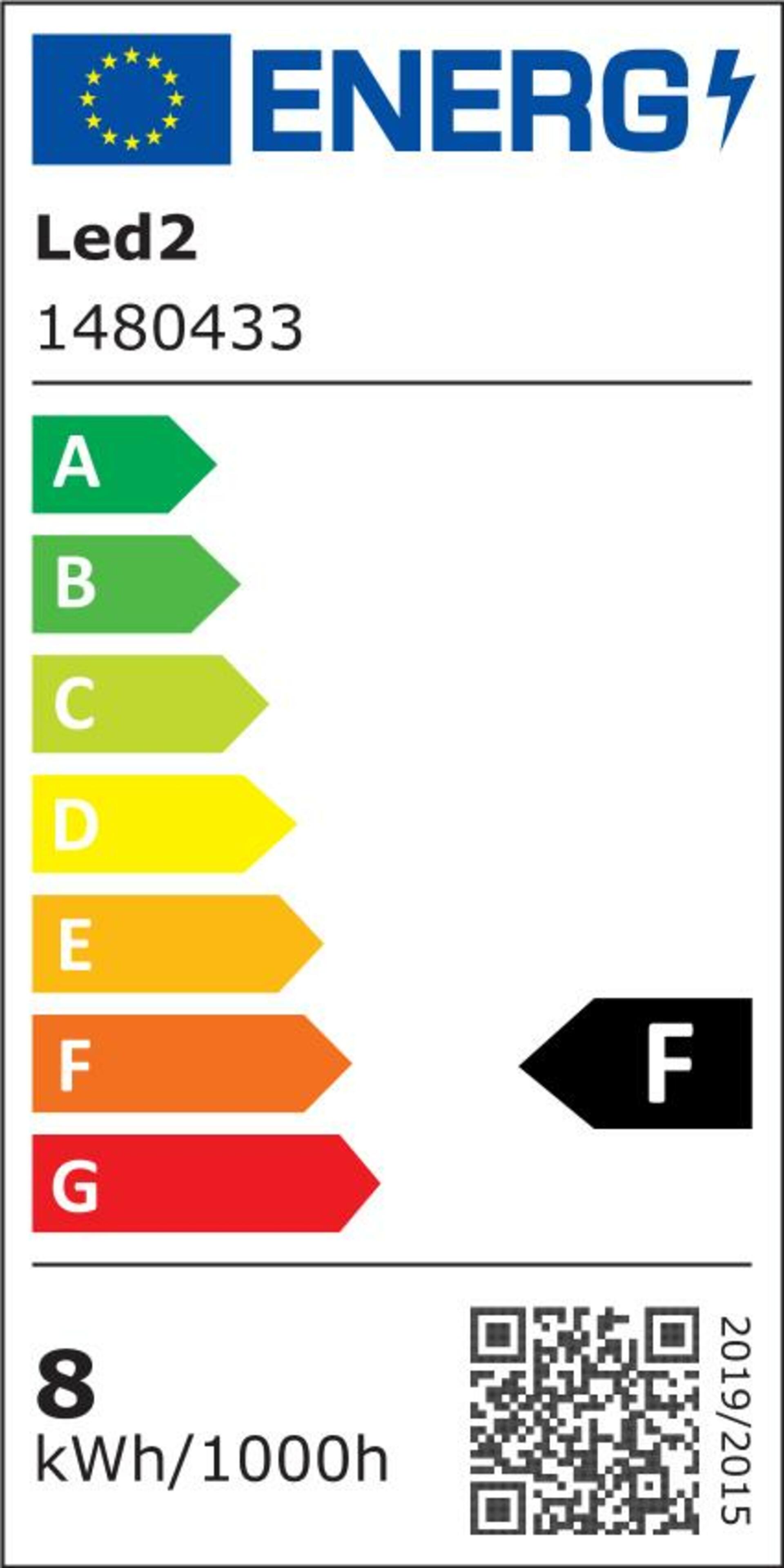 LED2 1480433 Stropní svítidlo TINY II M, B 8W 3000K černá